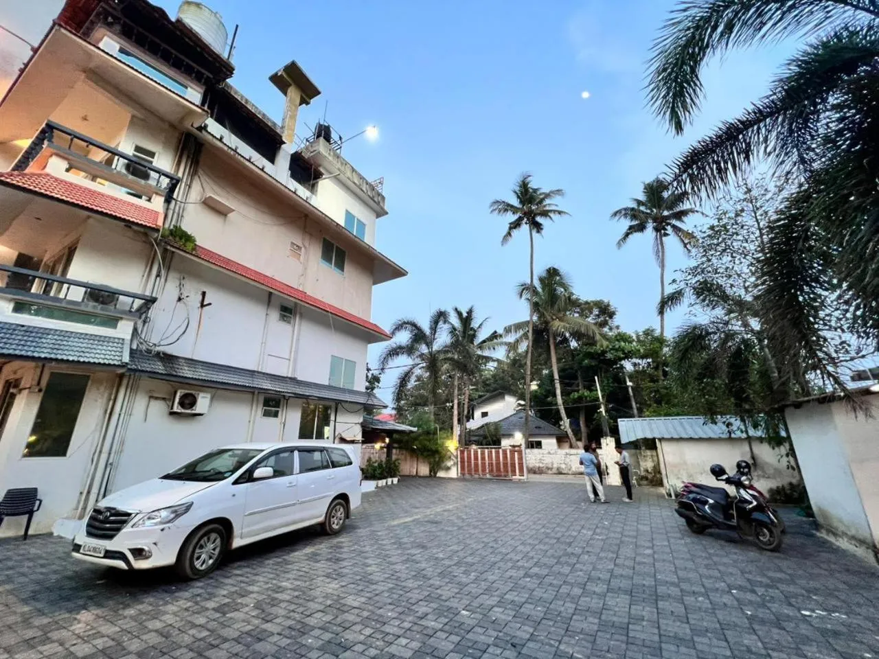 Property building in Palm Beach Resort, Alleppey