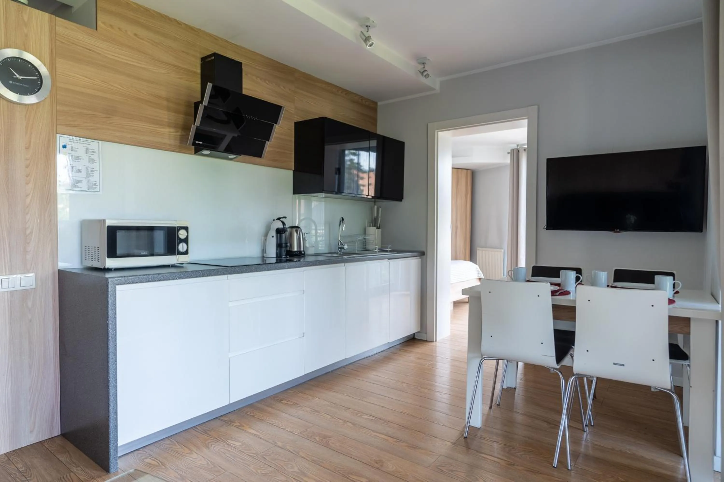 kitchen in Harenda Residence - Destigo Hotels