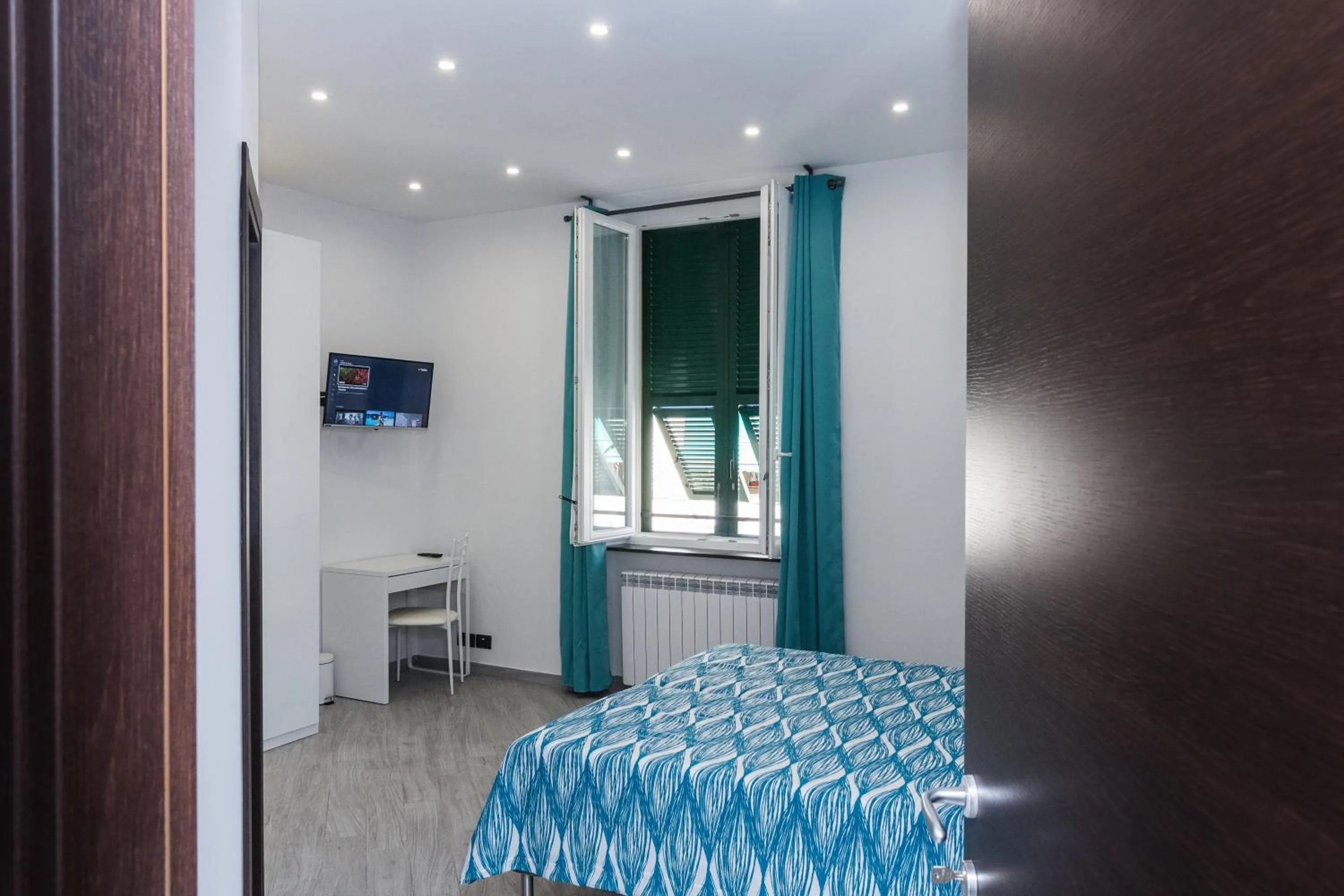 Bed in Il mondo in una stanza