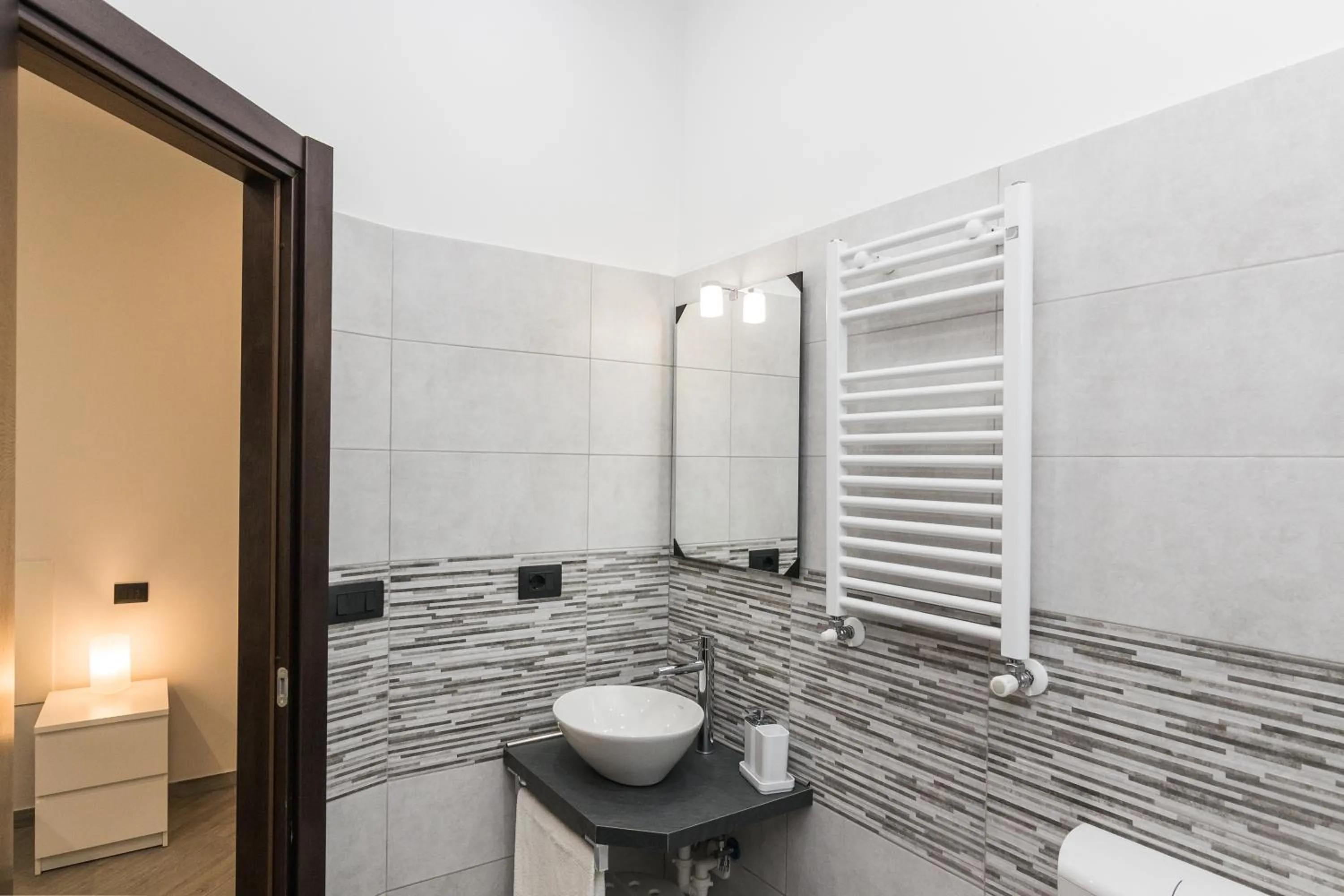 Bathroom in Il mondo in una stanza