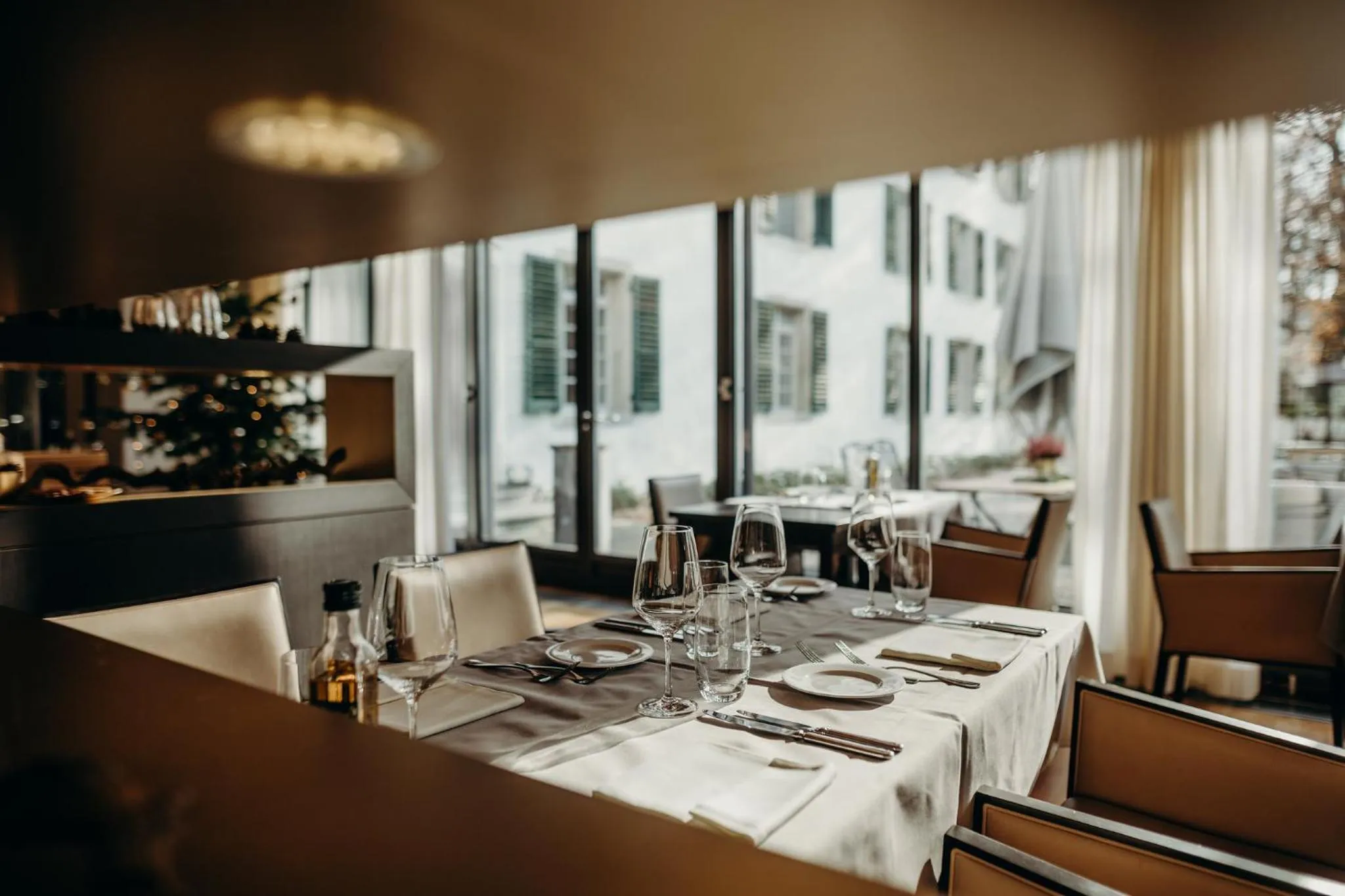 Food and drinks in Hotel Schloss Hünigen