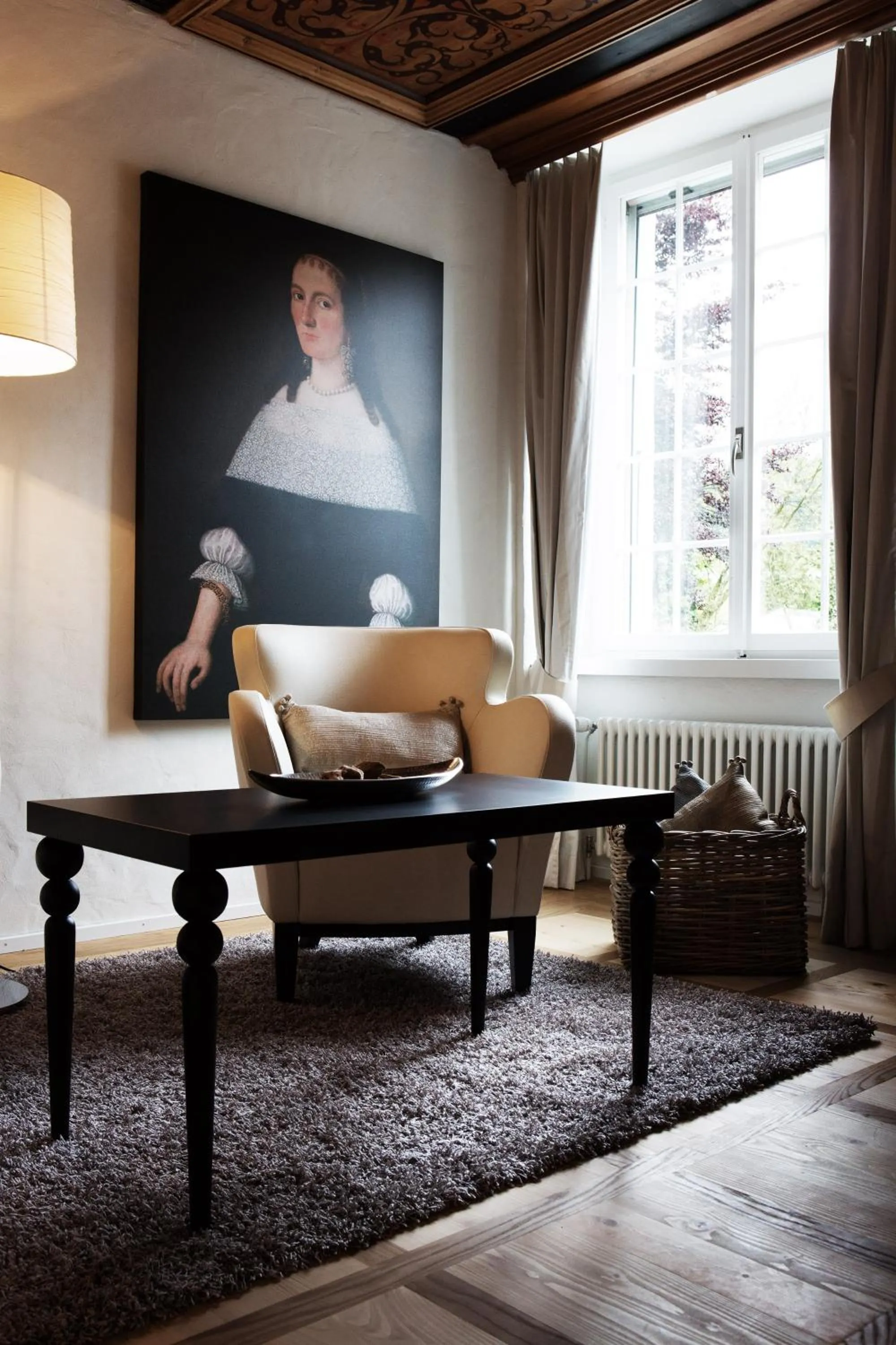 Seating area in Hotel Schloss Hünigen