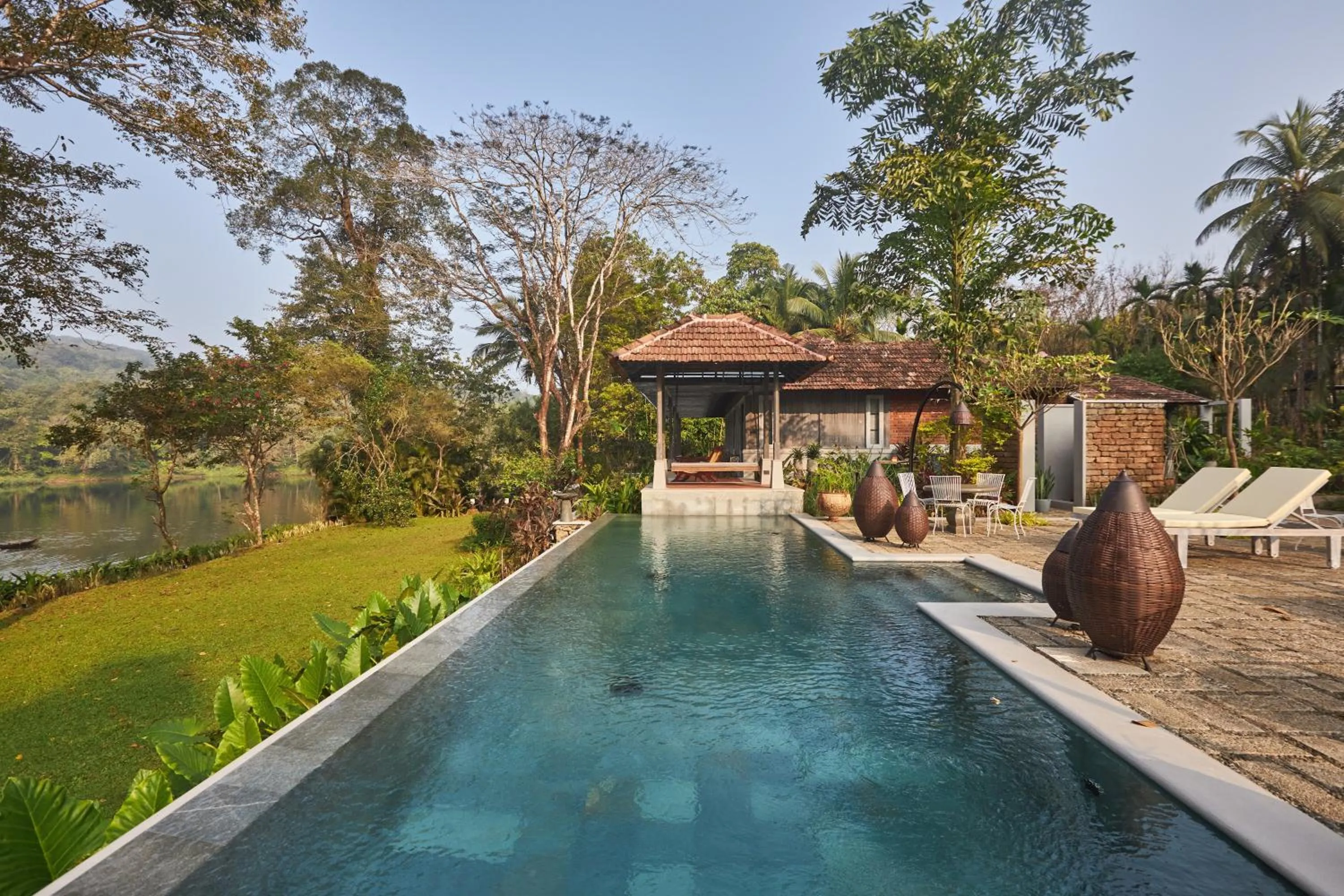 Property building in Periyar River Lodge