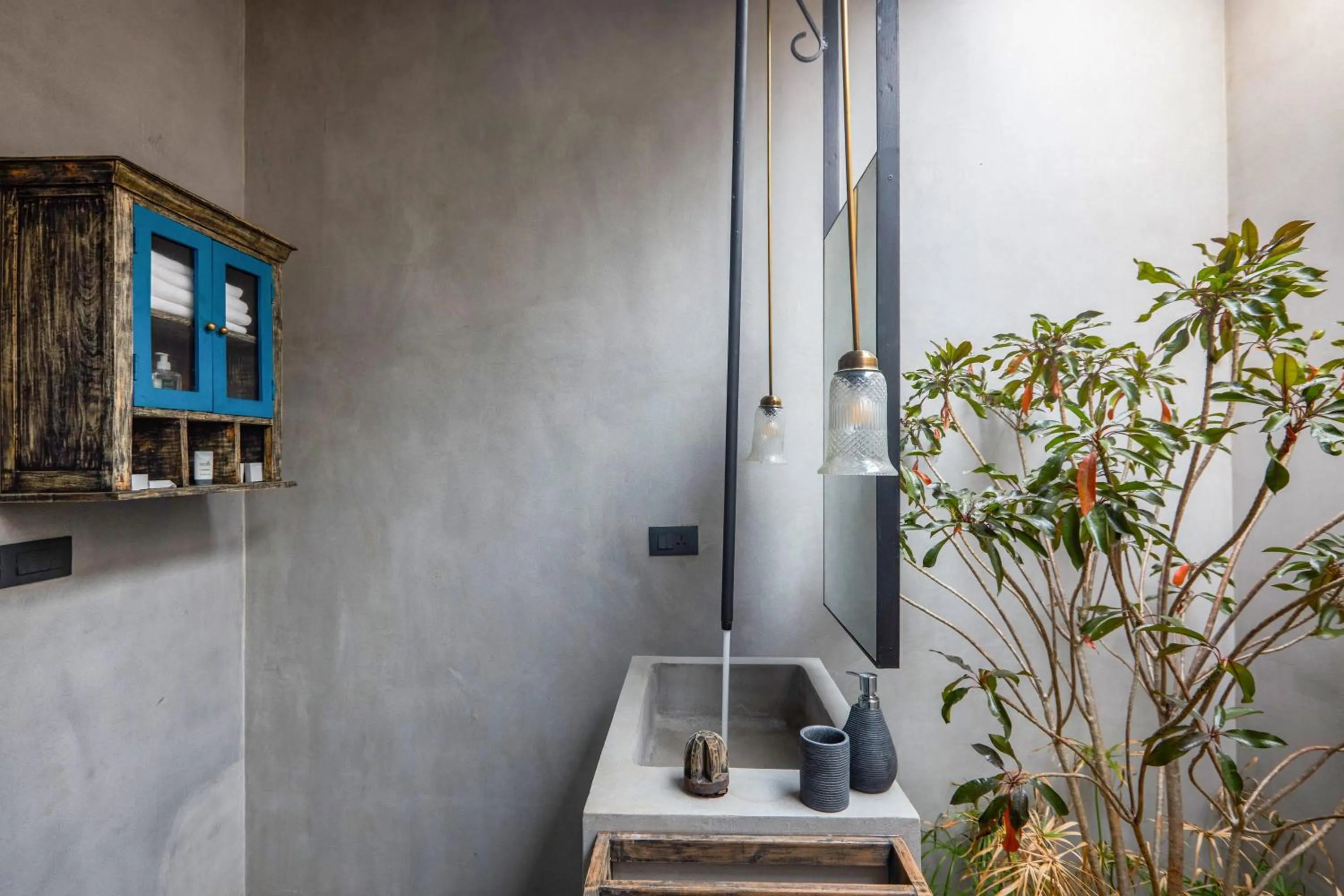 Bathroom in Periyar River Lodge