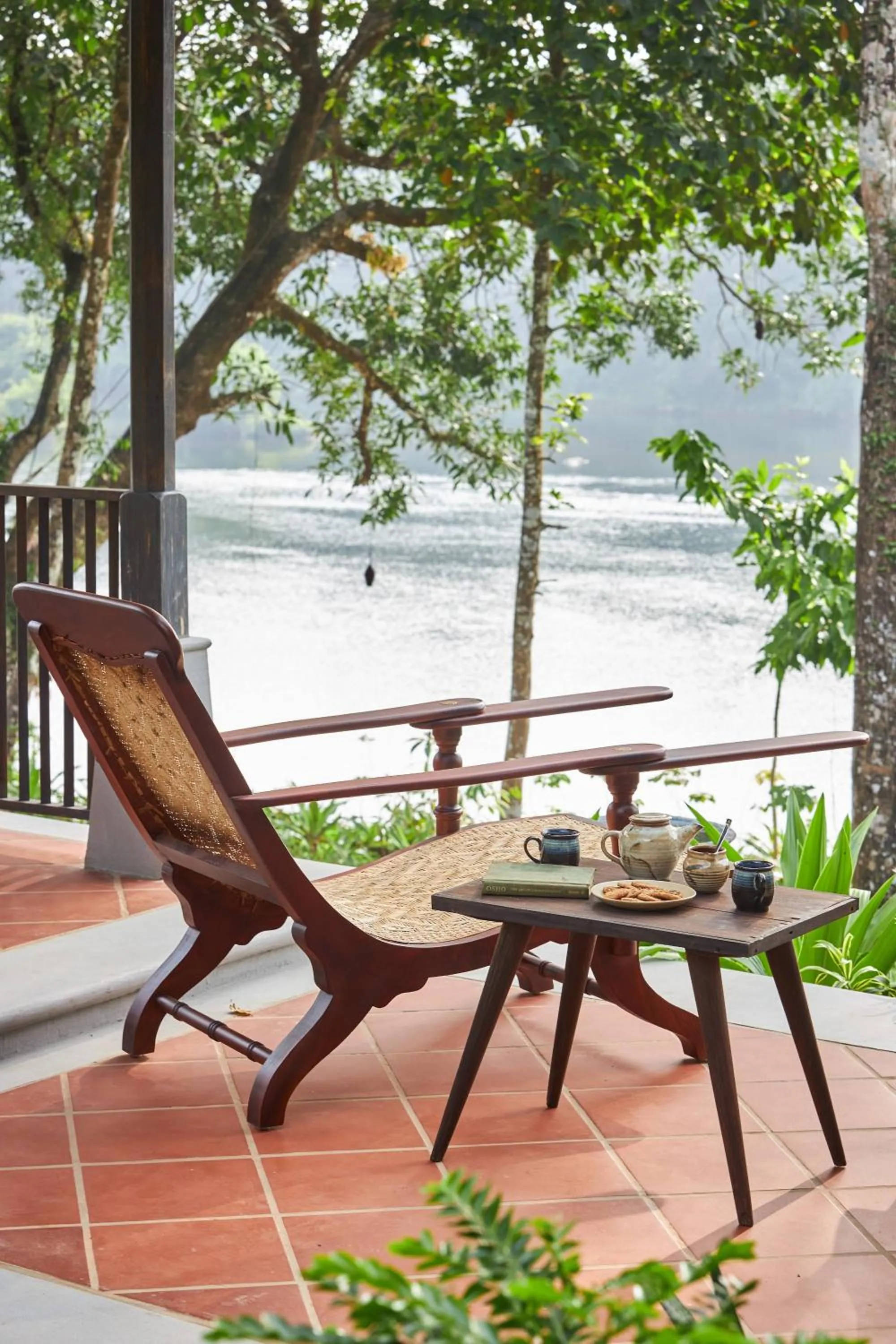 Balcony/Terrace in Periyar River Lodge