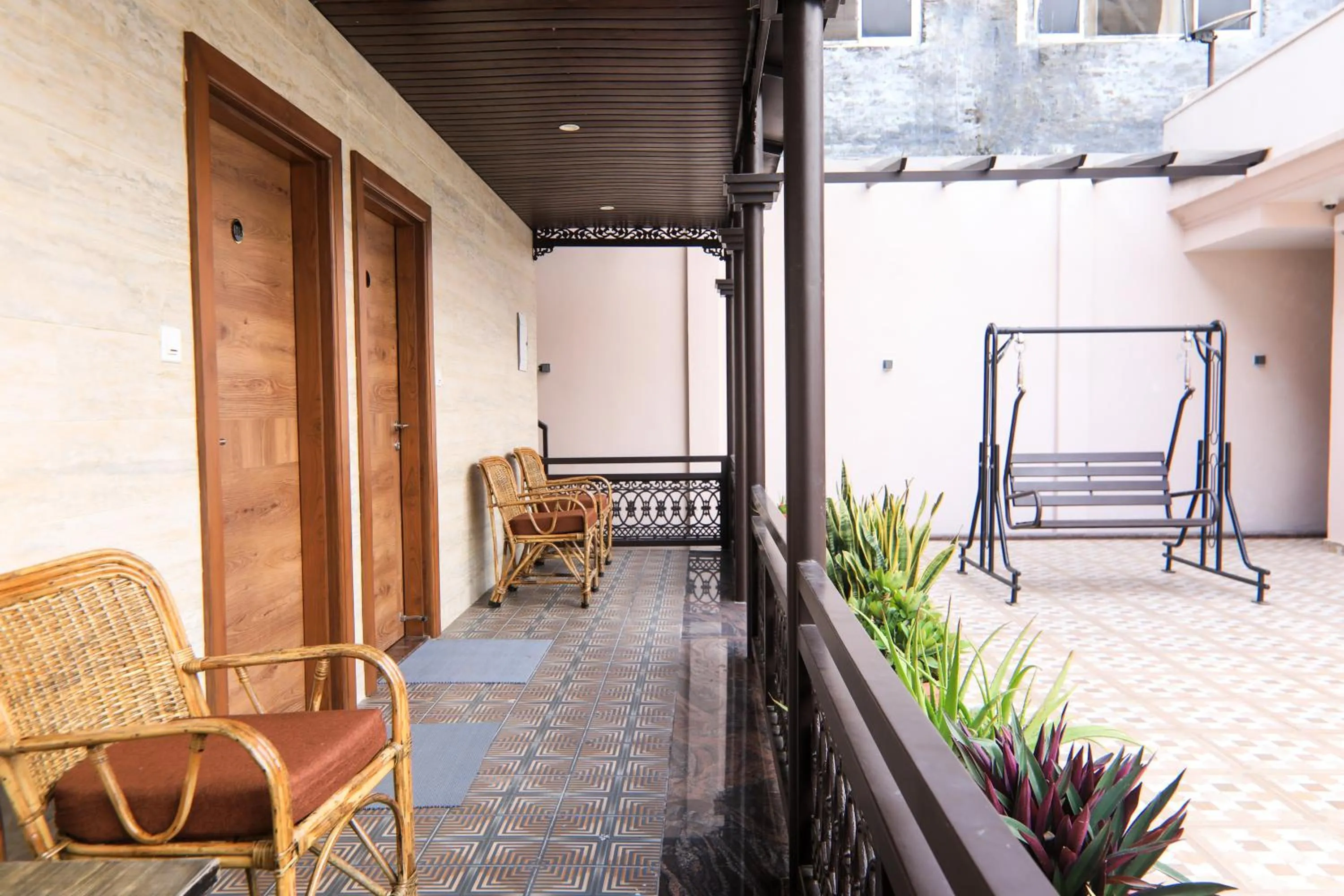 Balcony/Terrace in Vashishth Guest House
