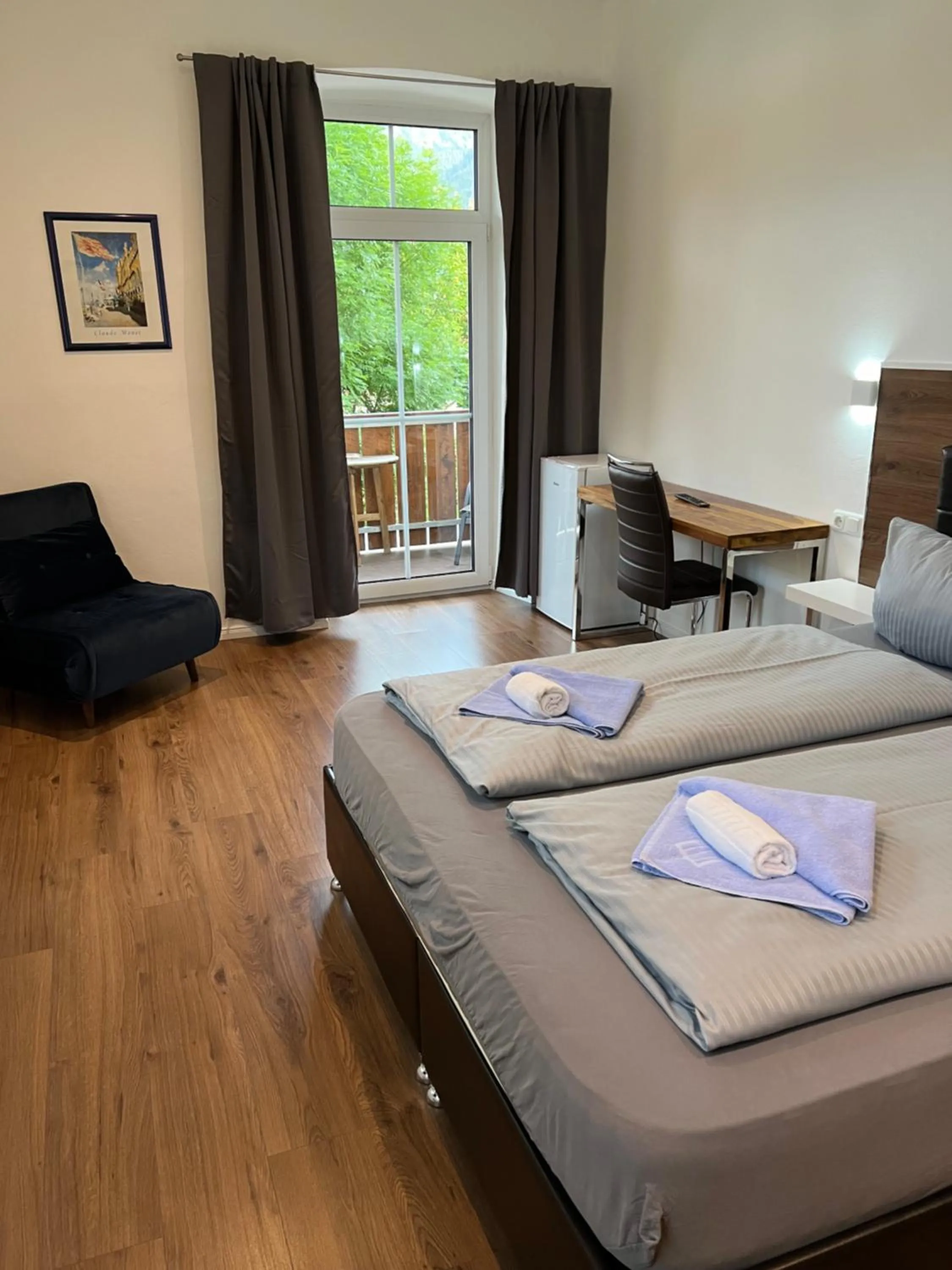 Photo of the whole room, Bed in Gasthof Löwen