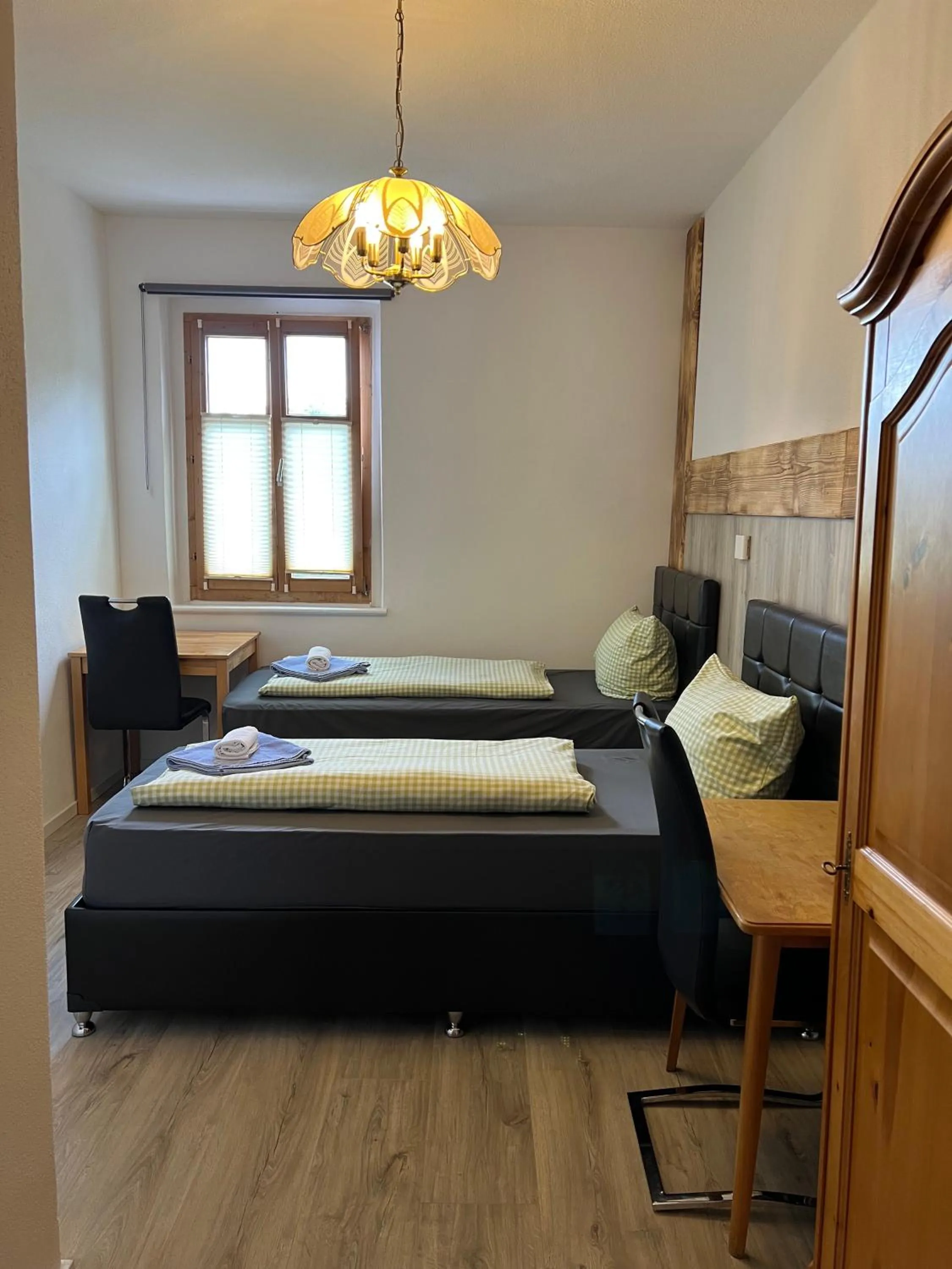 Photo of the whole room, Bed in Gasthof Löwen