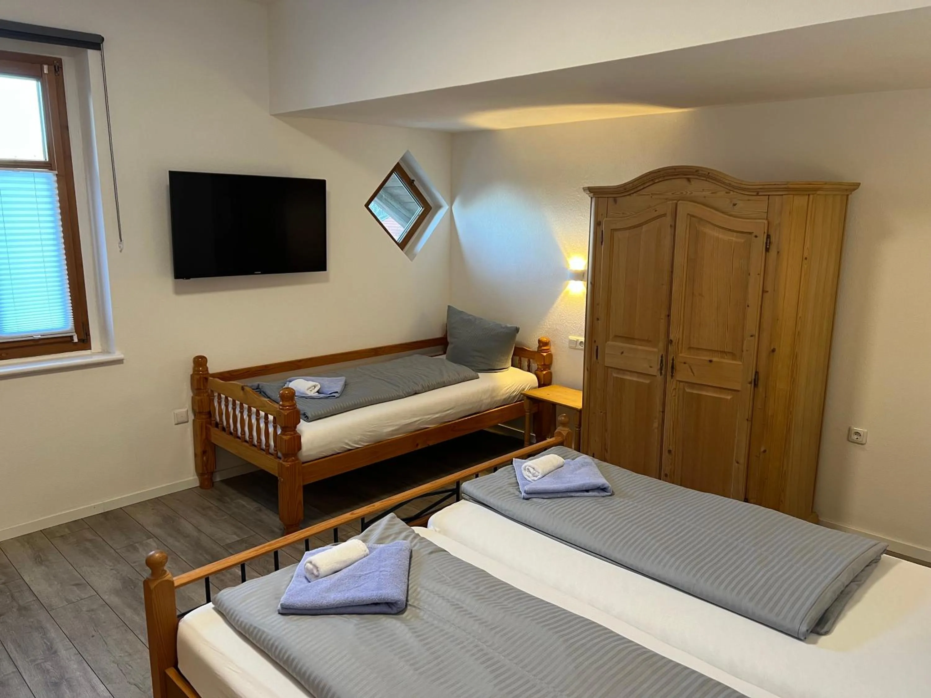 Bedroom, Bed in Gasthof Löwen