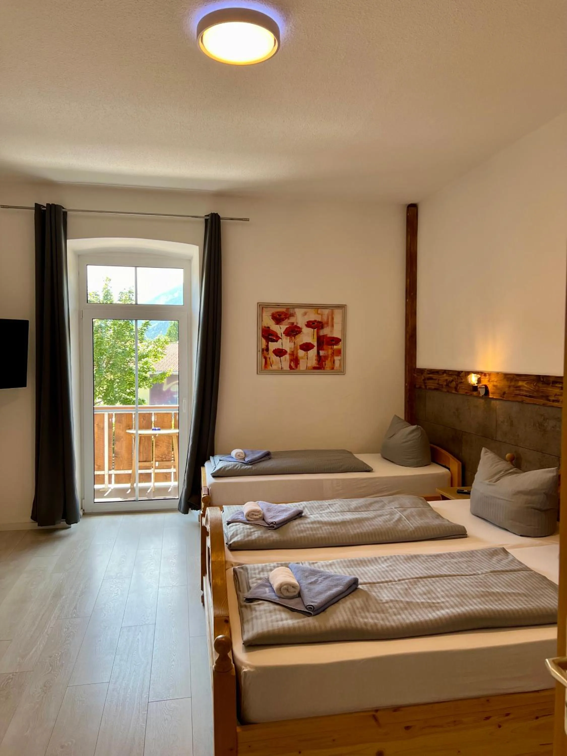 Photo of the whole room, Bed in Gasthof Löwen
