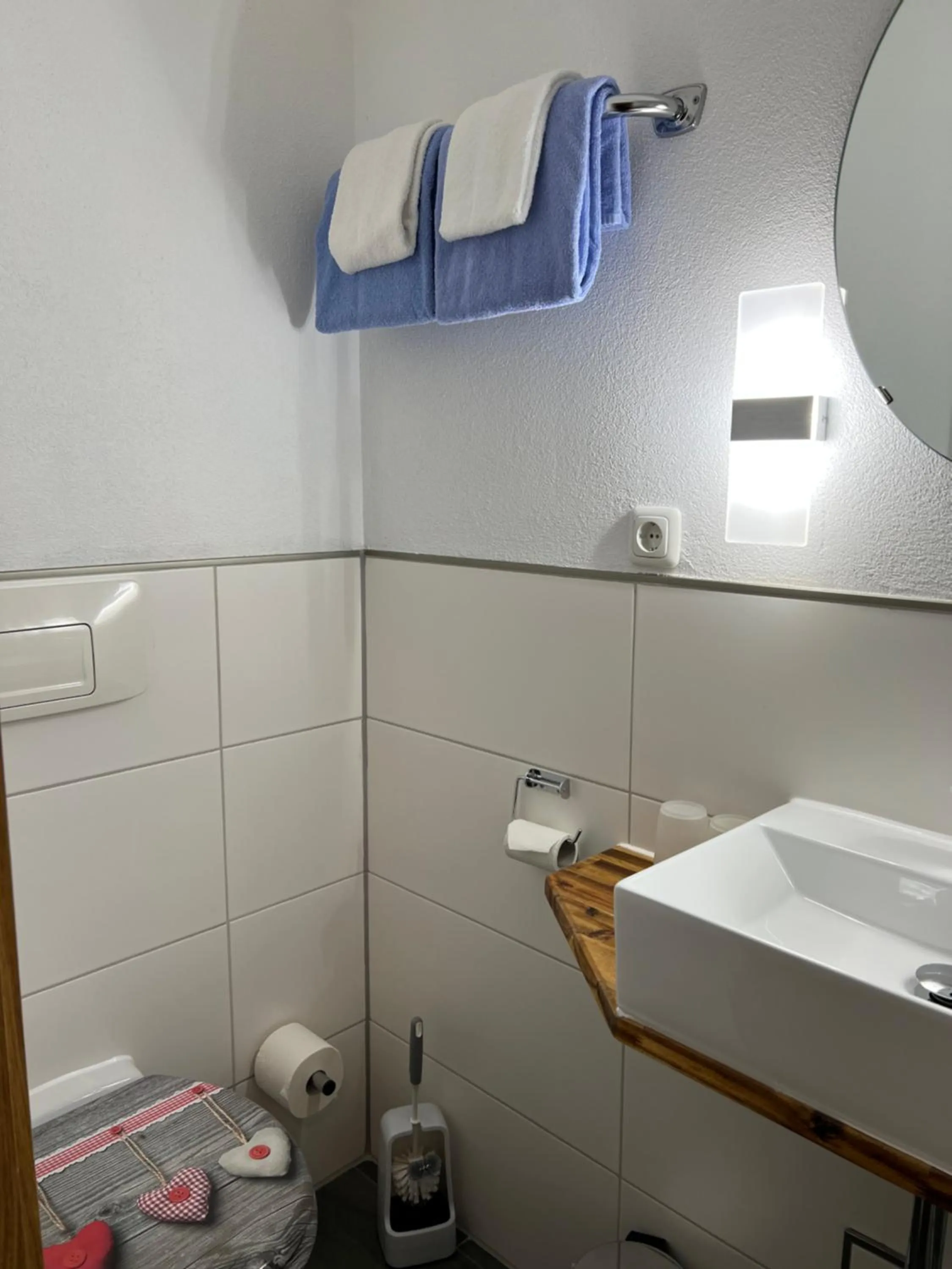Bathroom in Gasthof Löwen