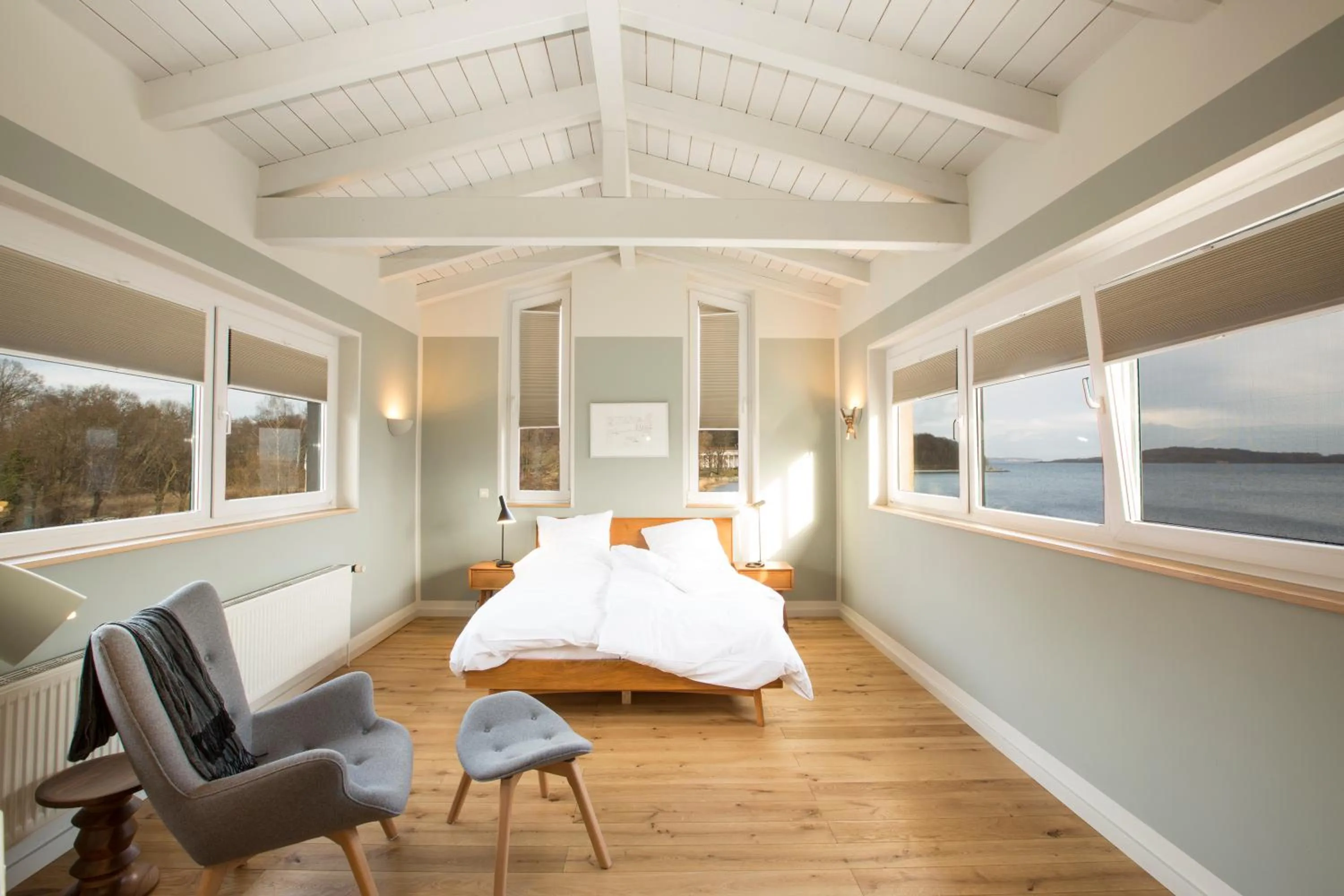 Photo of the whole room, Bed in Im-Jaich Wasserferienwelt