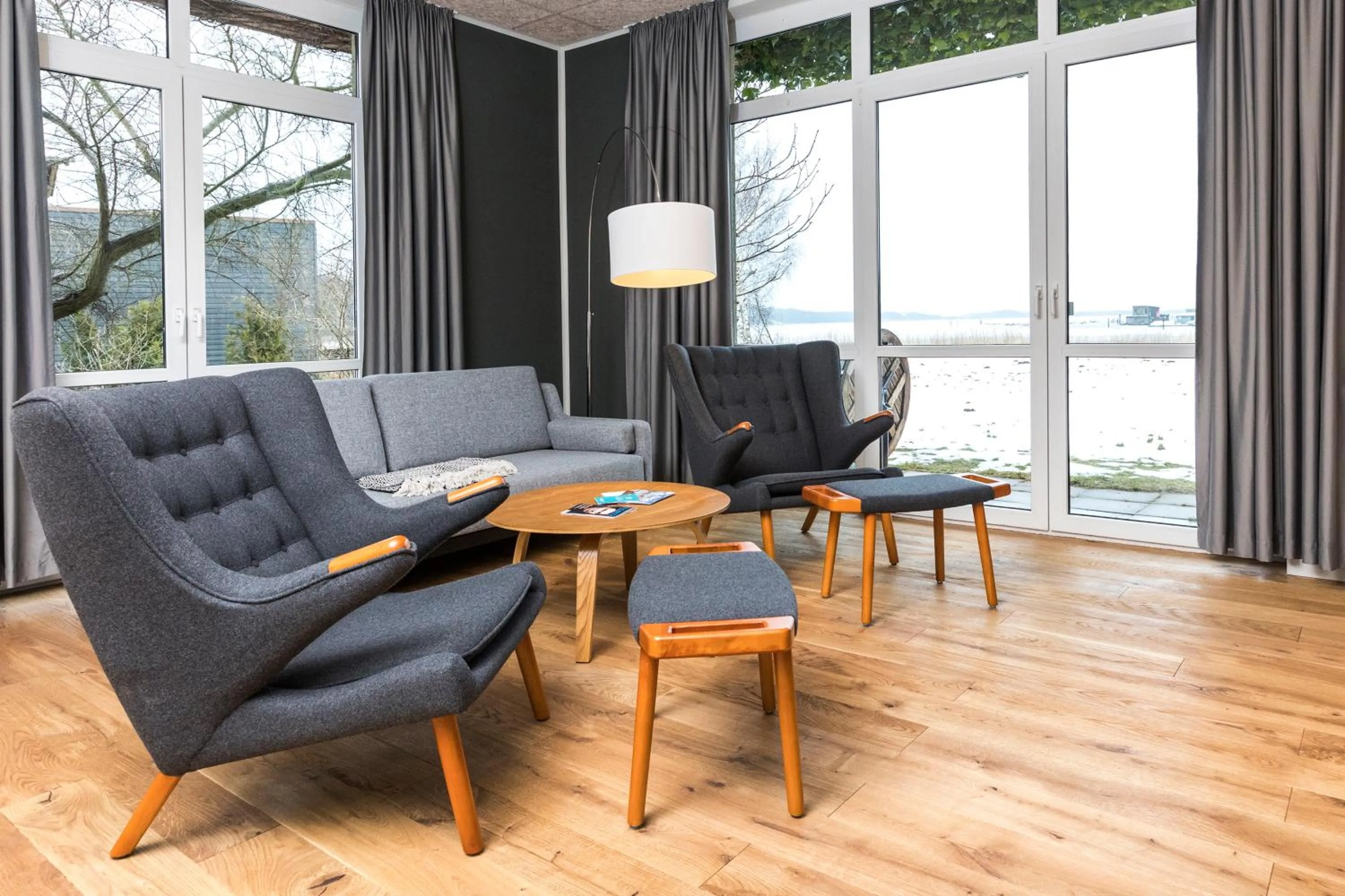 Living room in Im-Jaich Wasserferienwelt