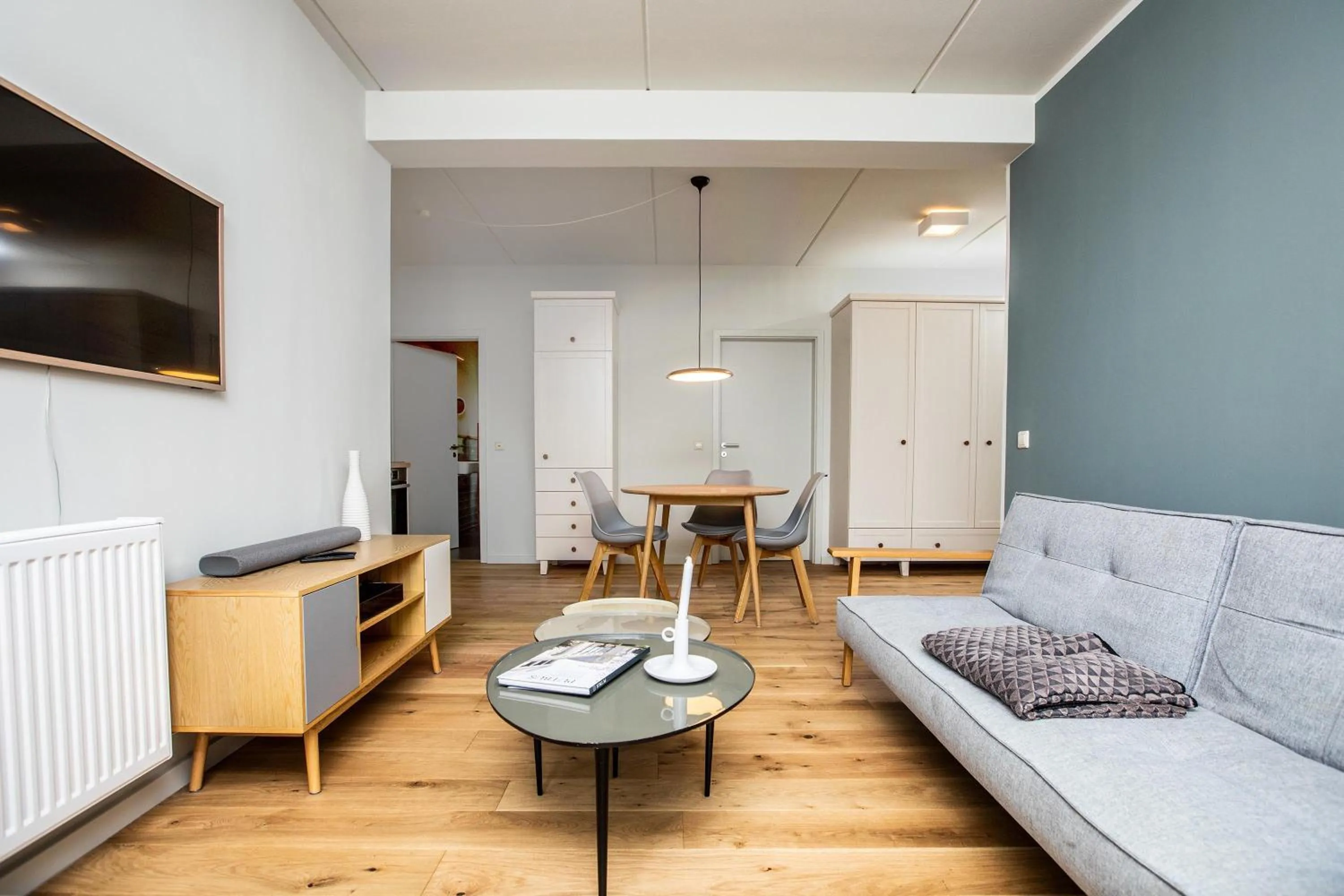 Living room in Im-Jaich Wasserferienwelt