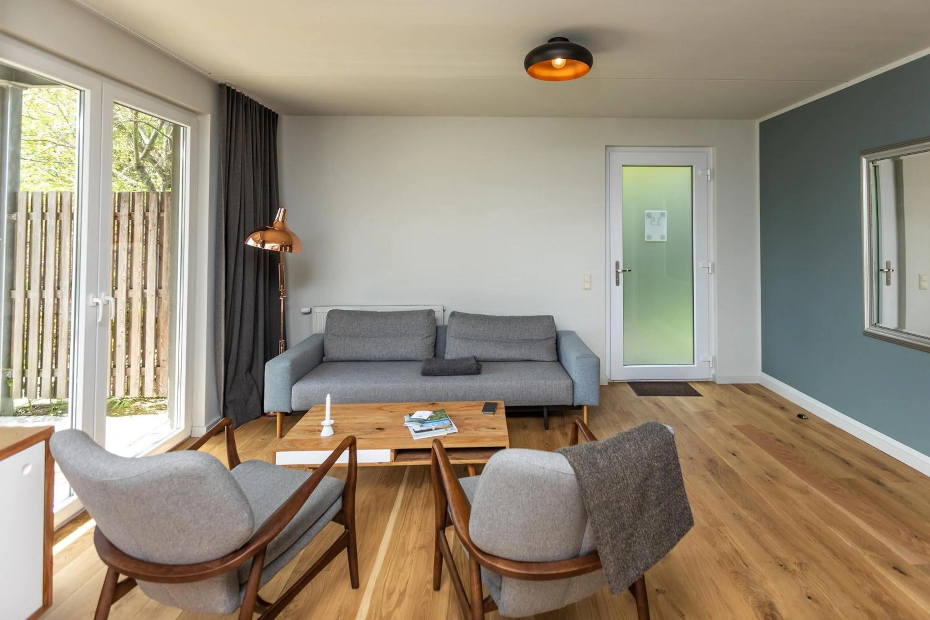 Living room in Im-Jaich Wasserferienwelt