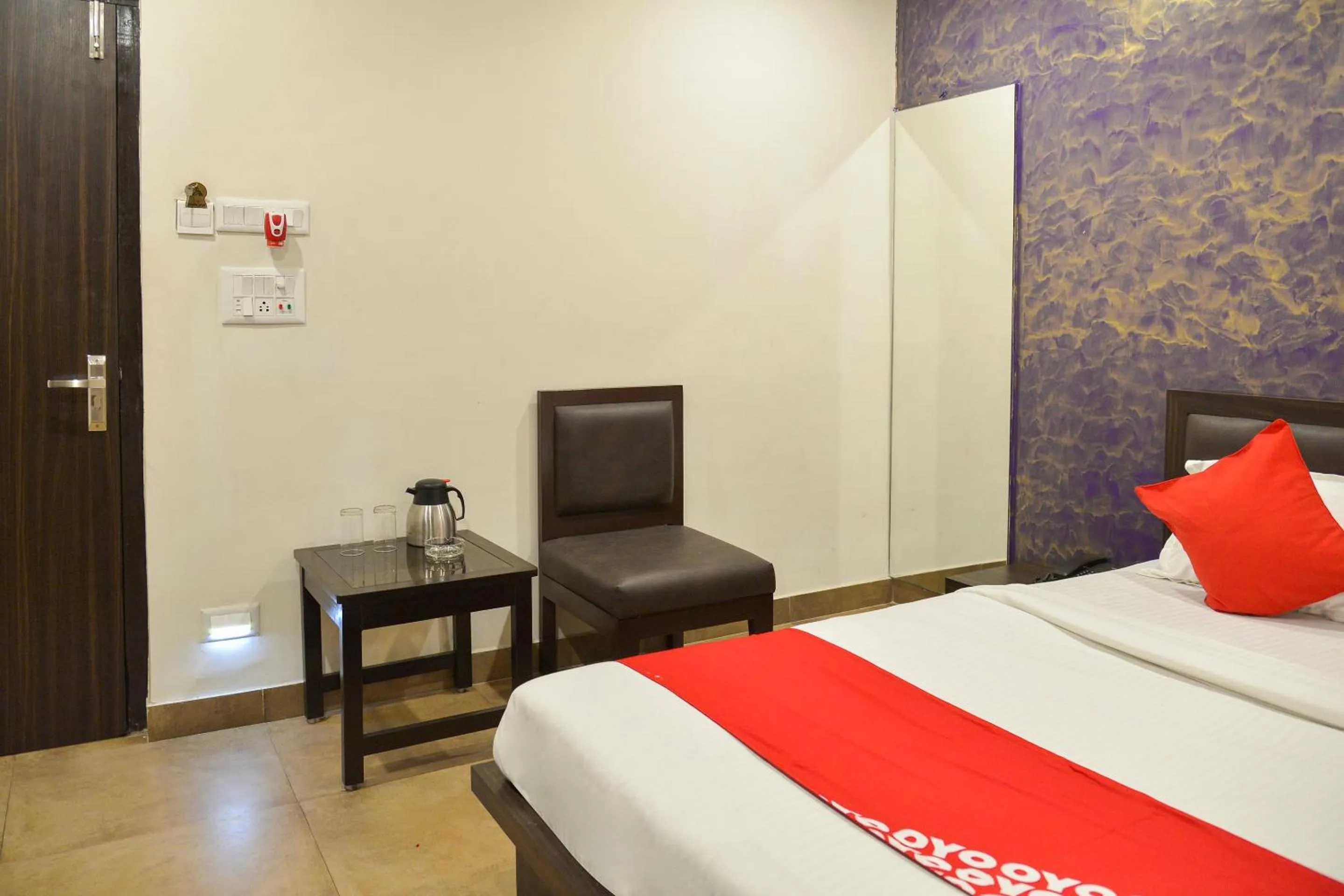 Bedroom, Bed in Collection O De Sivalika Boutique Near Dakshineswar Kali Temple