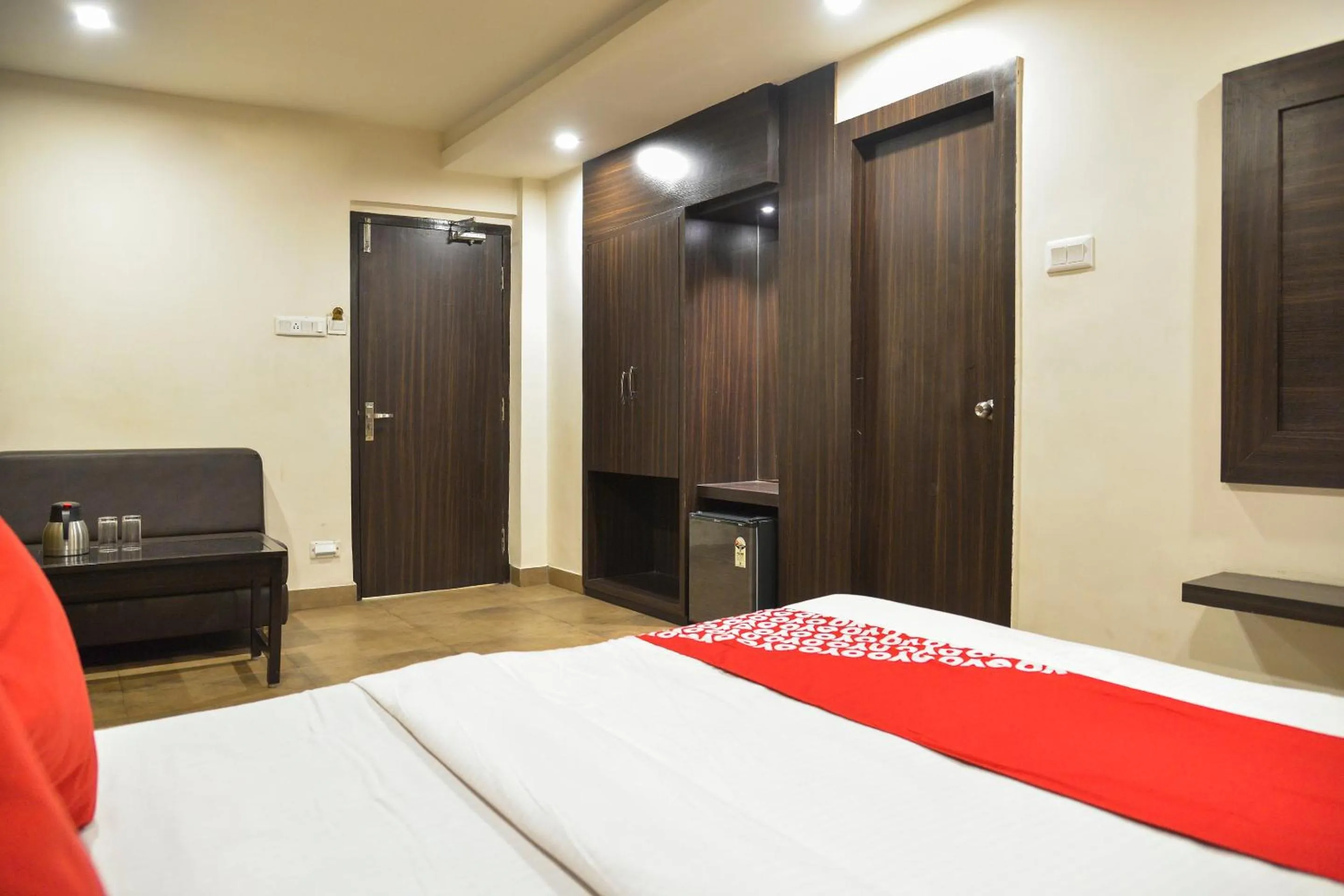 Bedroom, Bed in Collection O De Sivalika Boutique Near Dakshineswar Kali Temple