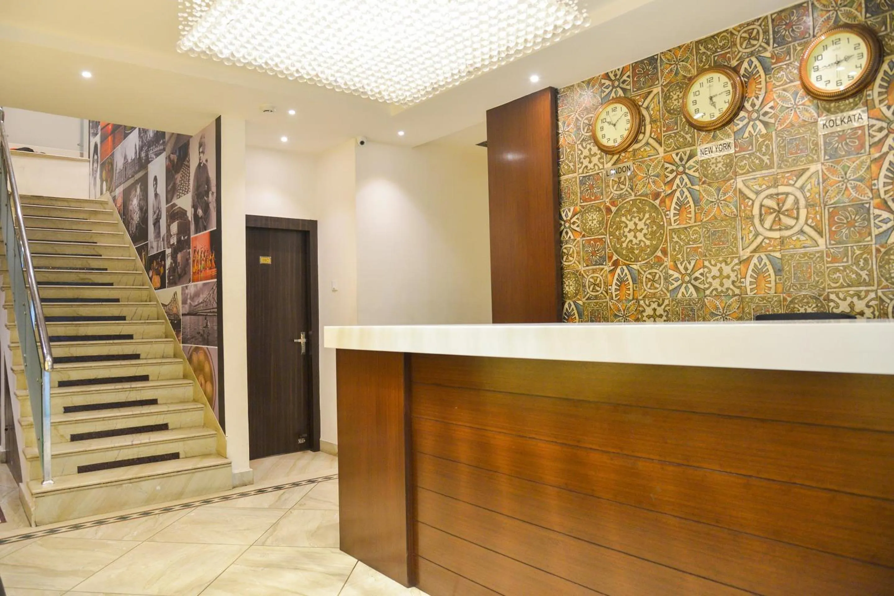 Lobby or reception in Collection O De Sivalika Boutique Near Dakshineswar Kali Temple