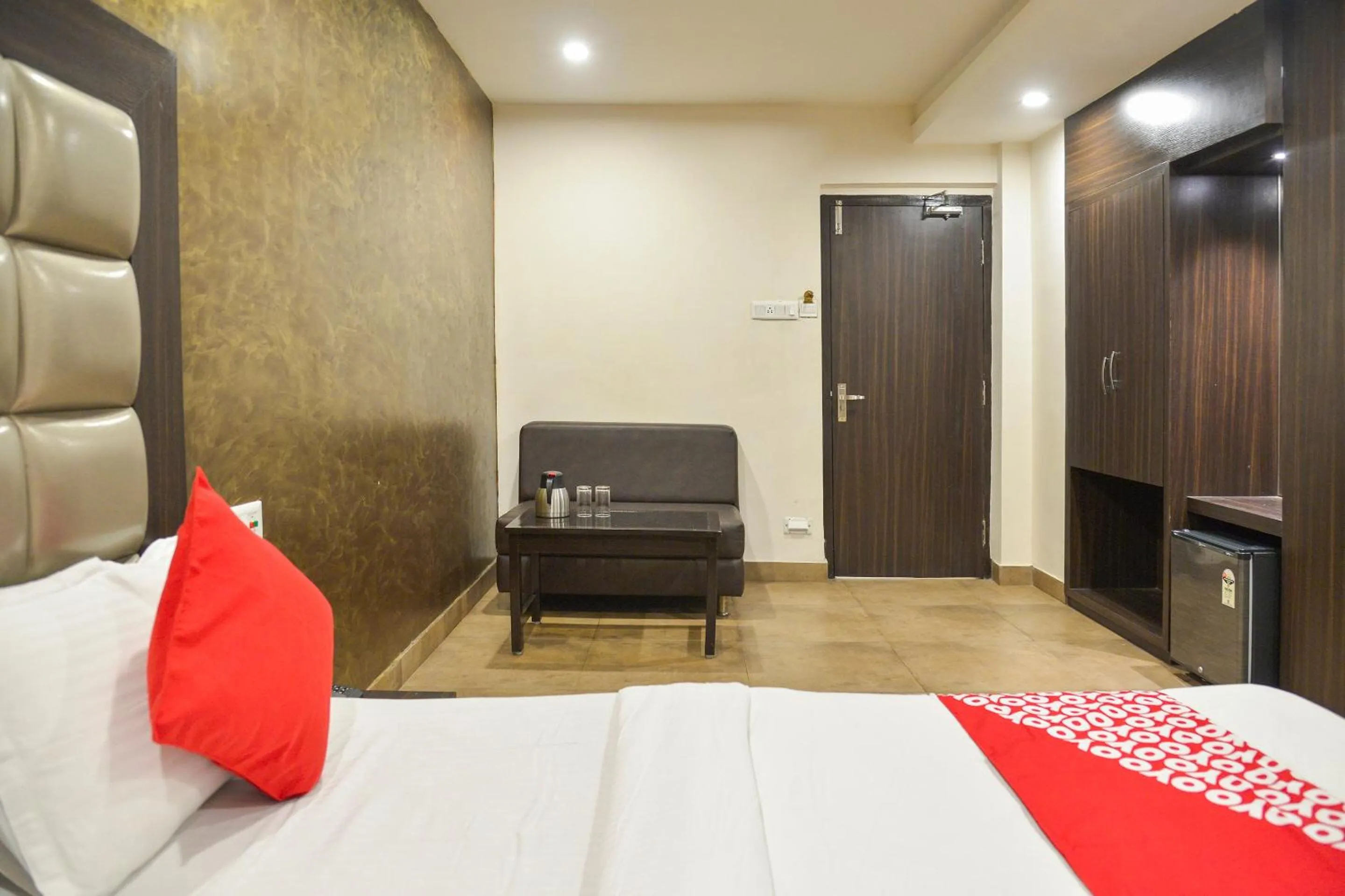 Bedroom, Bed in Collection O De Sivalika Boutique Near Dakshineswar Kali Temple