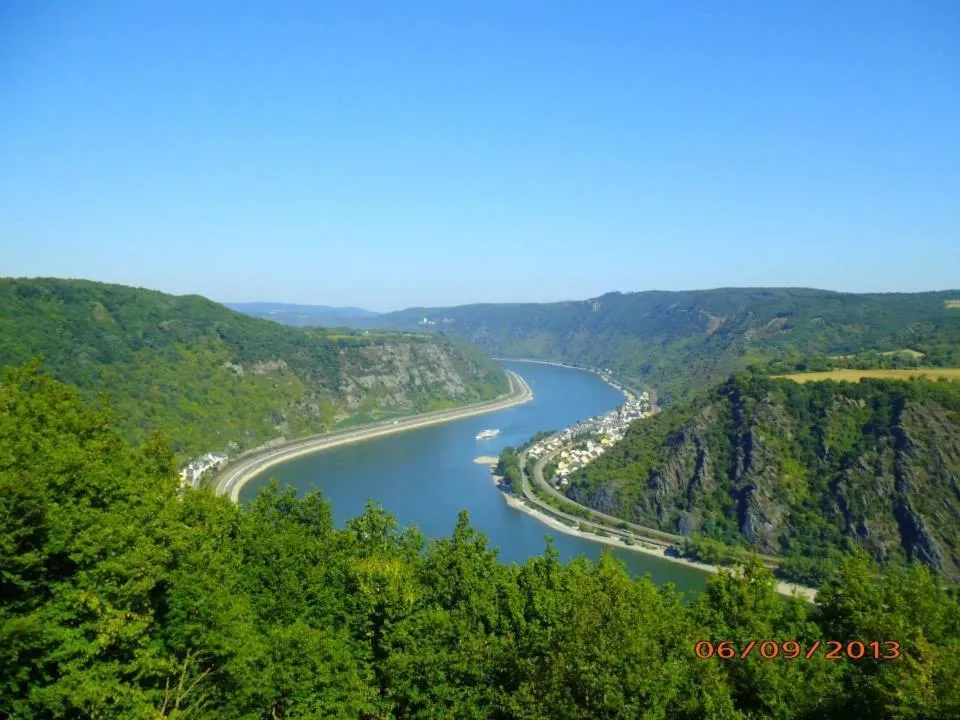 Bird's eye view in Landhotel Zum Kronprinzen