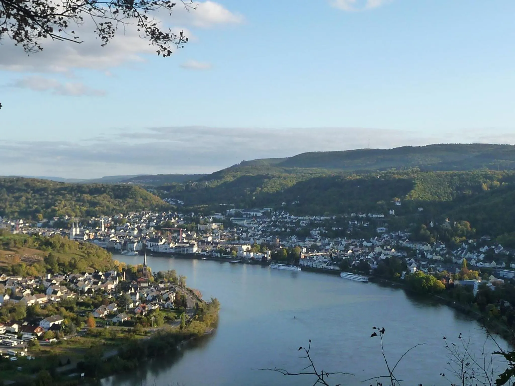 Bird's eye view in Landhotel Zum Kronprinzen
