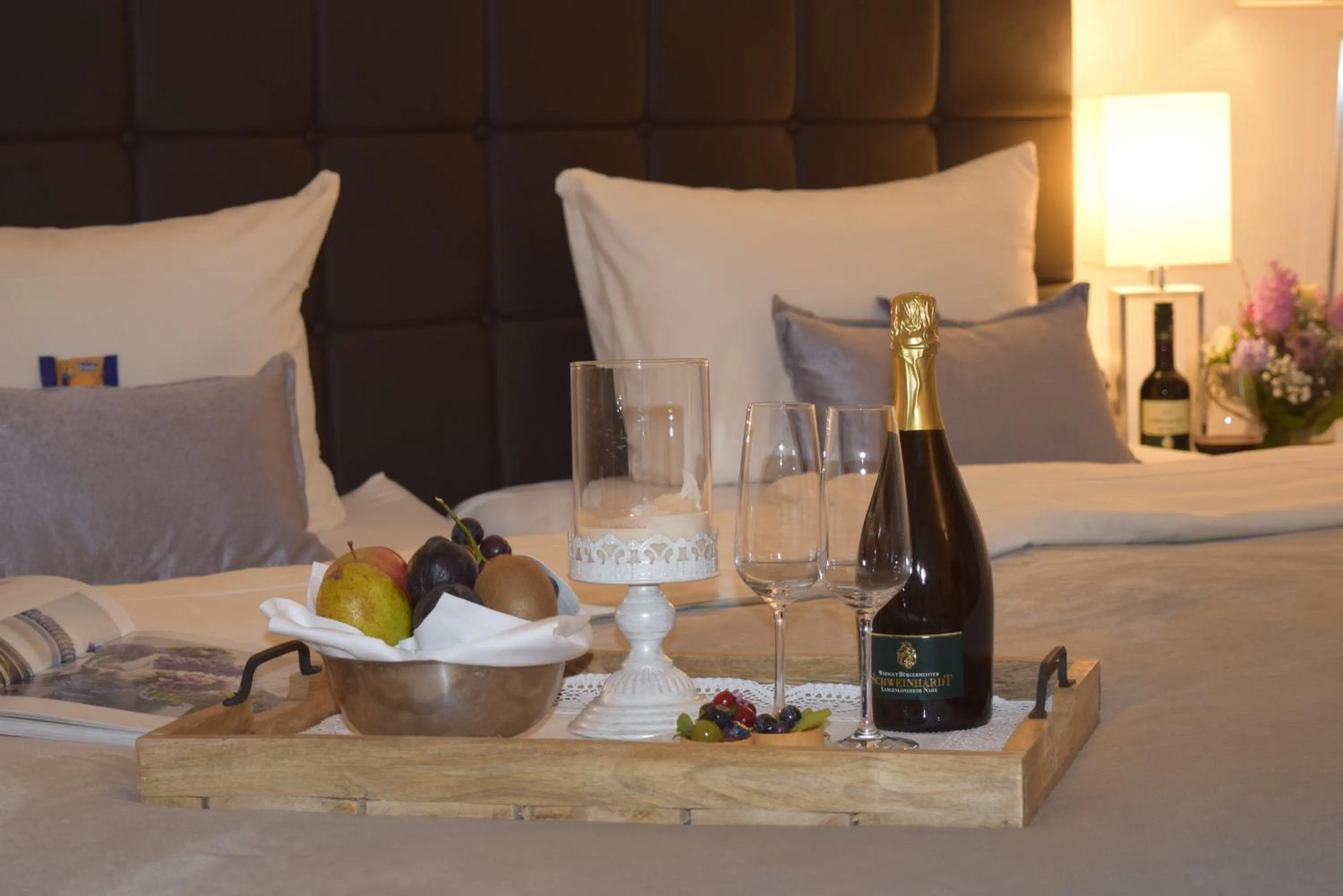 Photo of the whole room, Bed in Landhotel Zum Kronprinzen