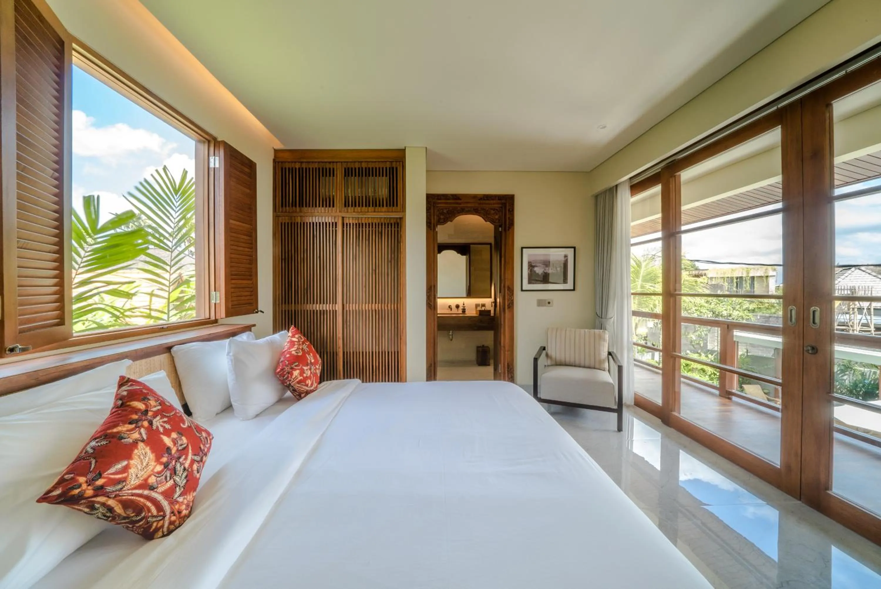 Bed in Villa Uma Berawa