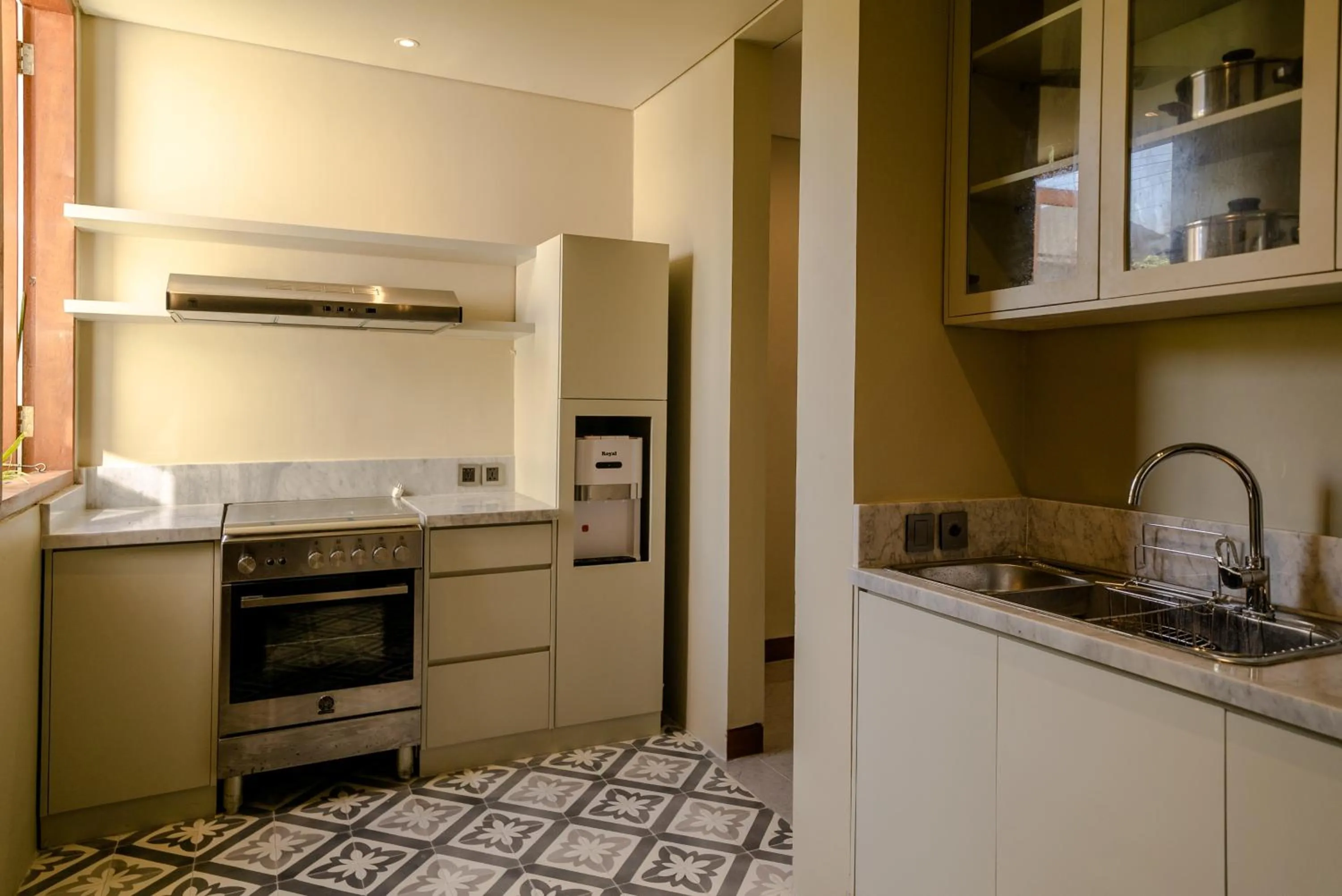 Kitchen or kitchenette in Villa Uma Berawa