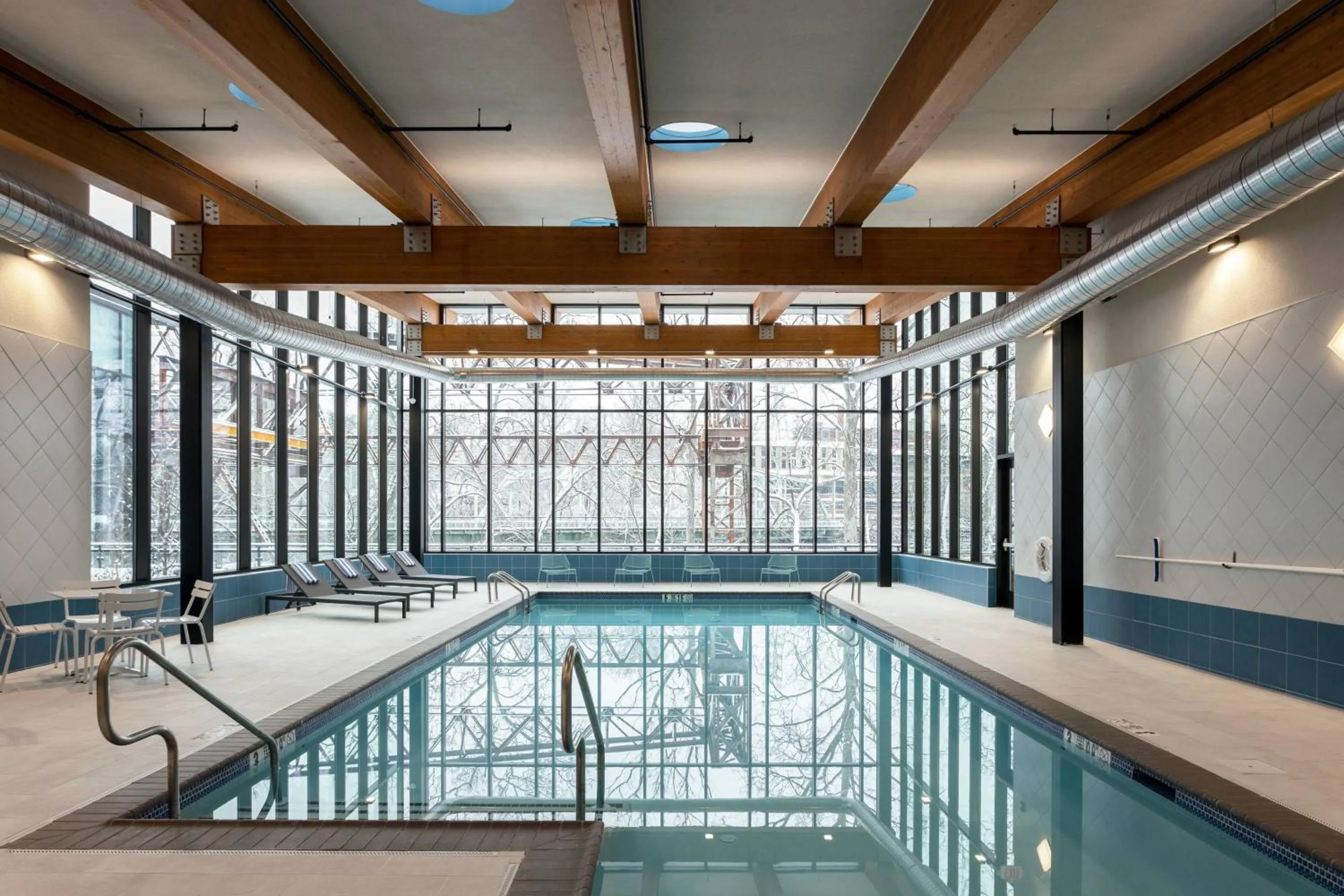 Swimming pool in Residence Inn By Marriott Philadelphia Bala Cynwyd