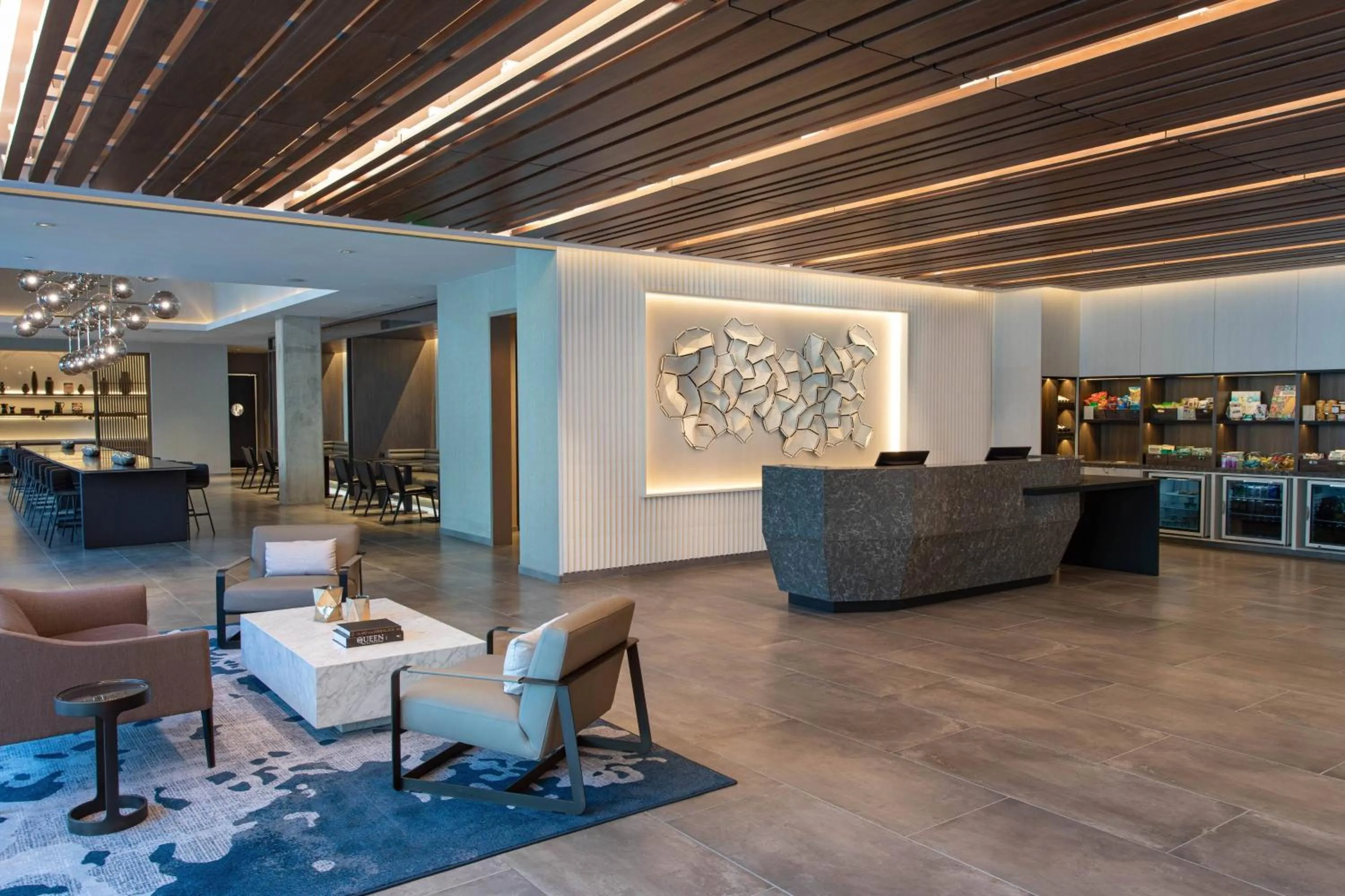 Lobby or reception in AC Hotel by Marriott Palo Alto