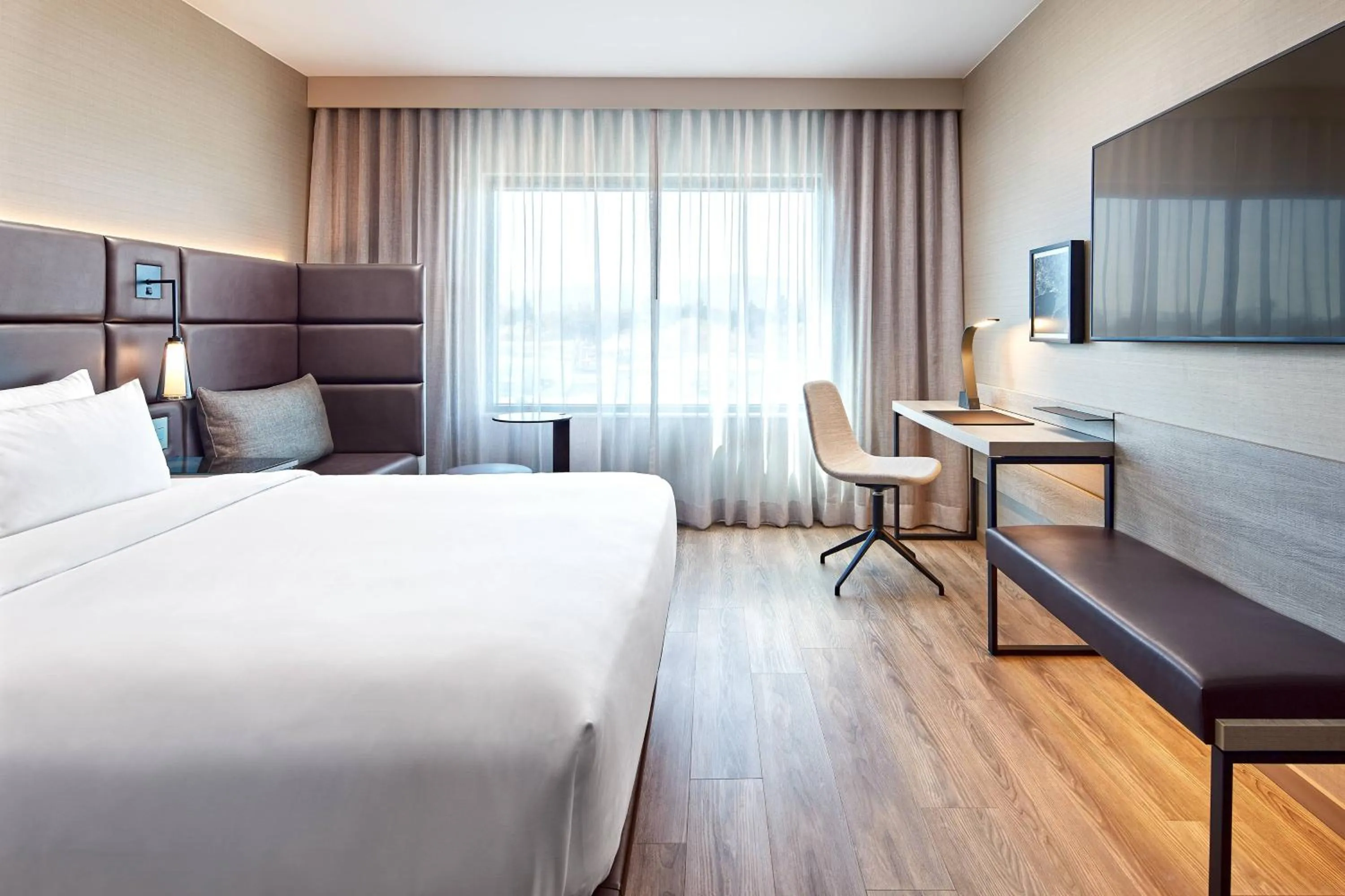 Photo of the whole room, Bed in AC Hotel by Marriott Palo Alto