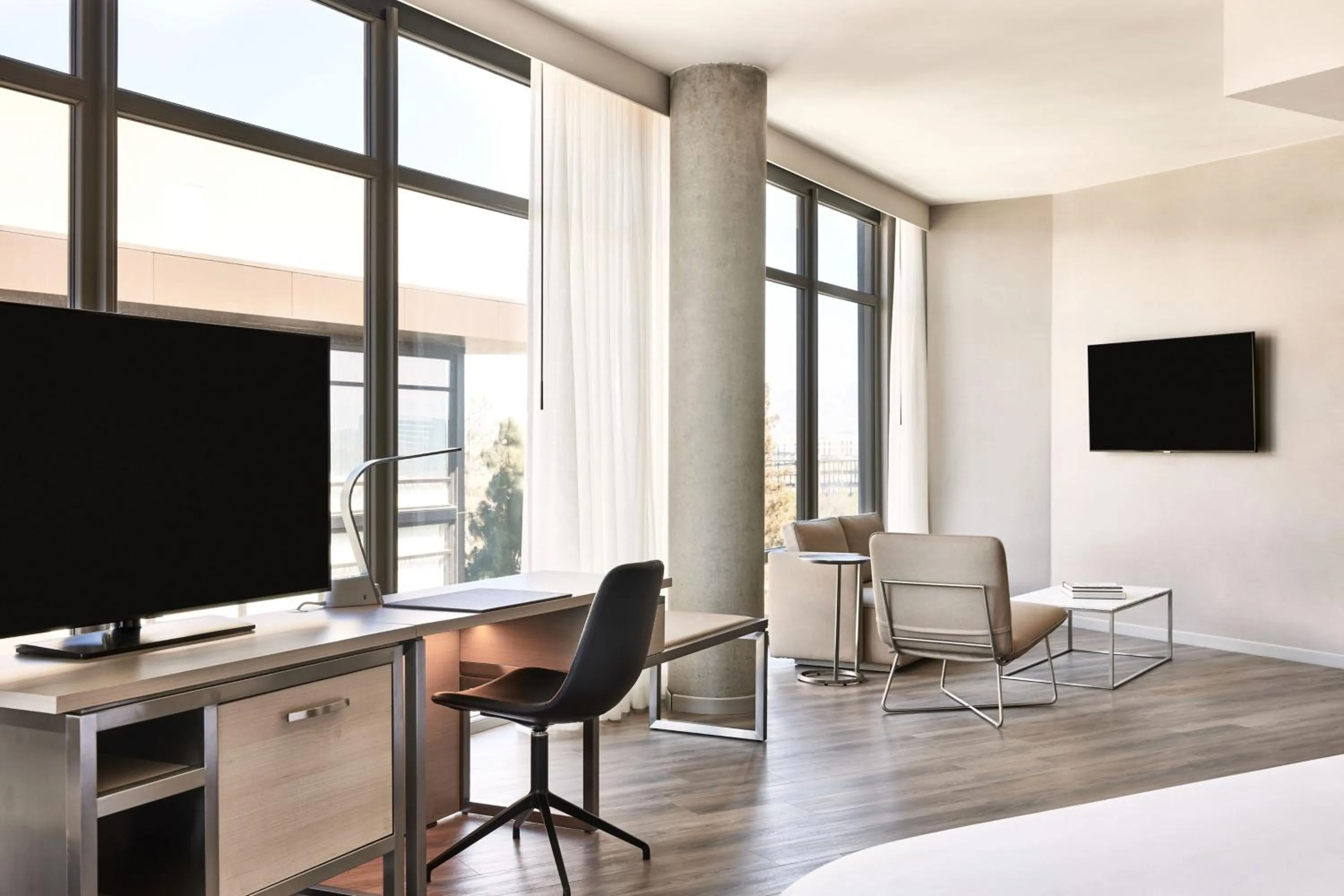 Bedroom, Bed in AC Hotel by Marriott Sunnyvale Moffett Park