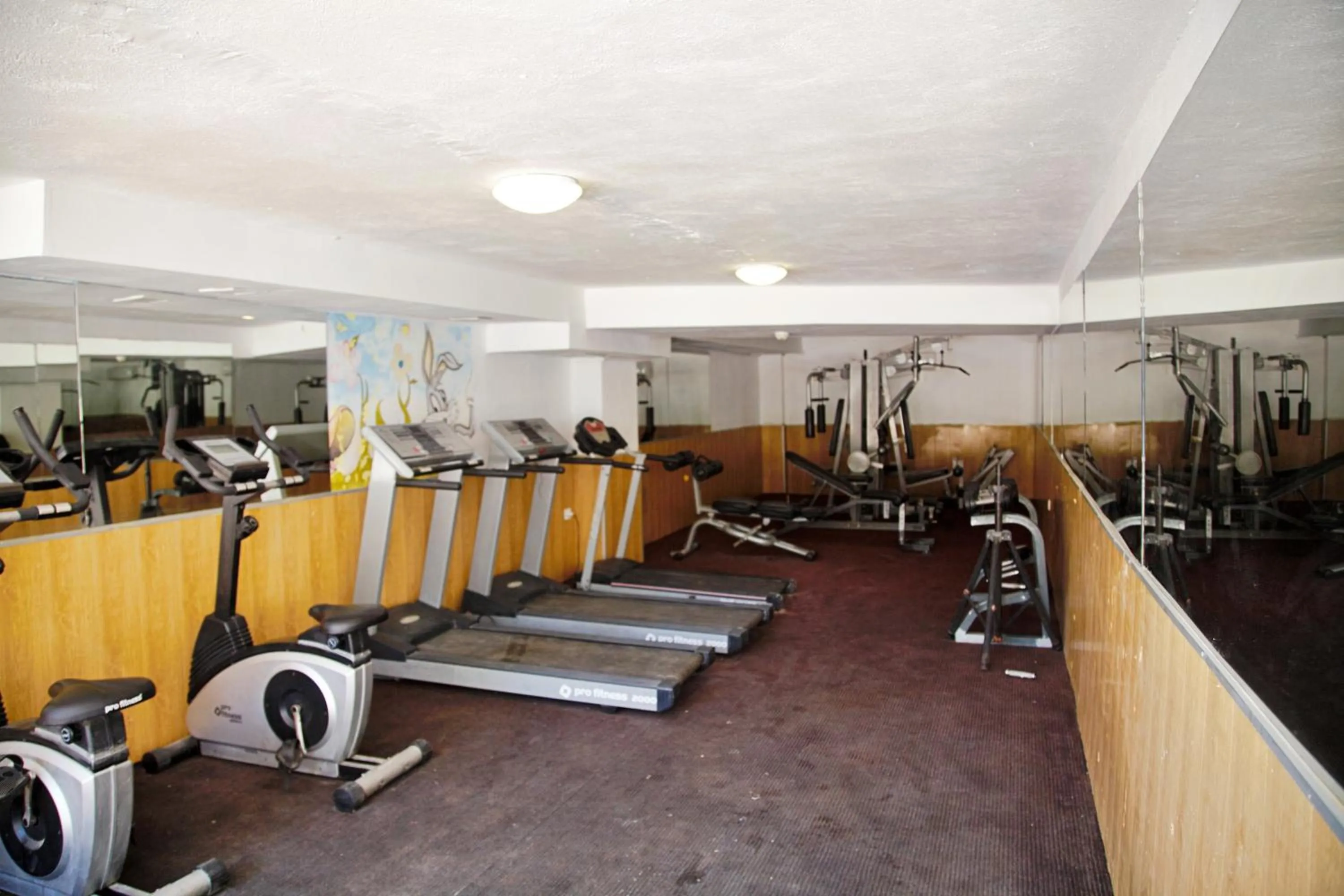 Fitness centre/facilities in Side Legend Hotel