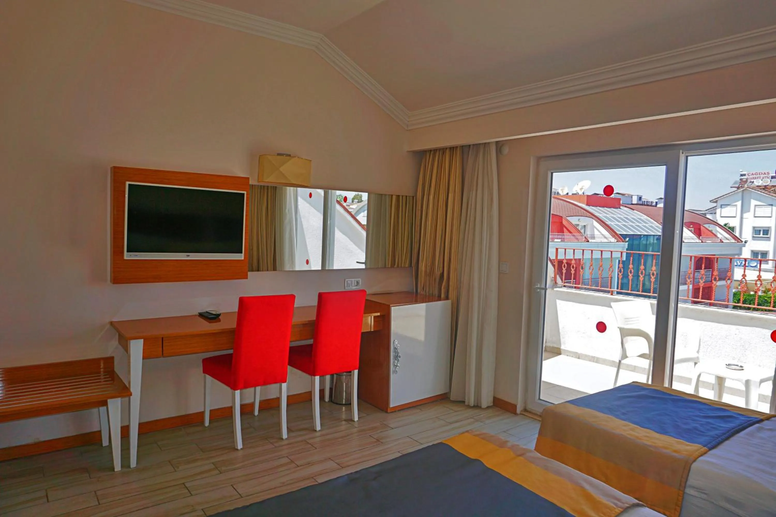 Bed in Side Legend Hotel