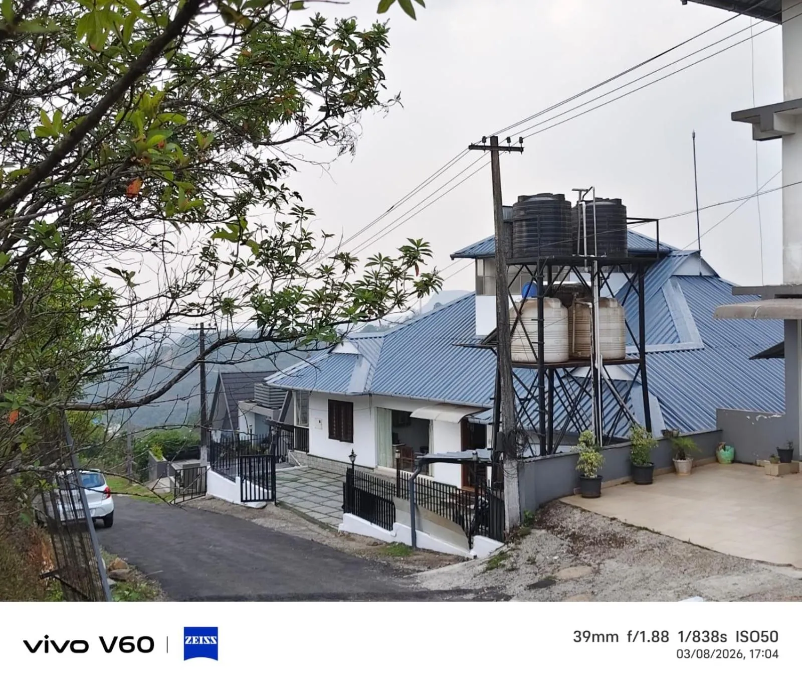 View (from property/room) in Vagamon Hill Chimes