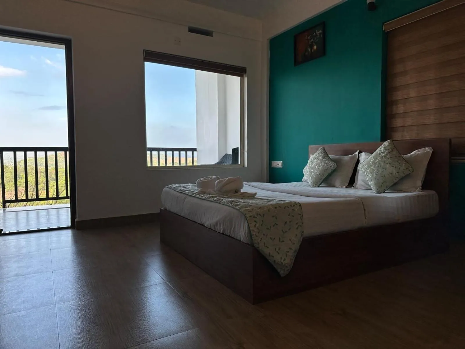 View (from property/room), Bed in Vagamon Hill Chimes