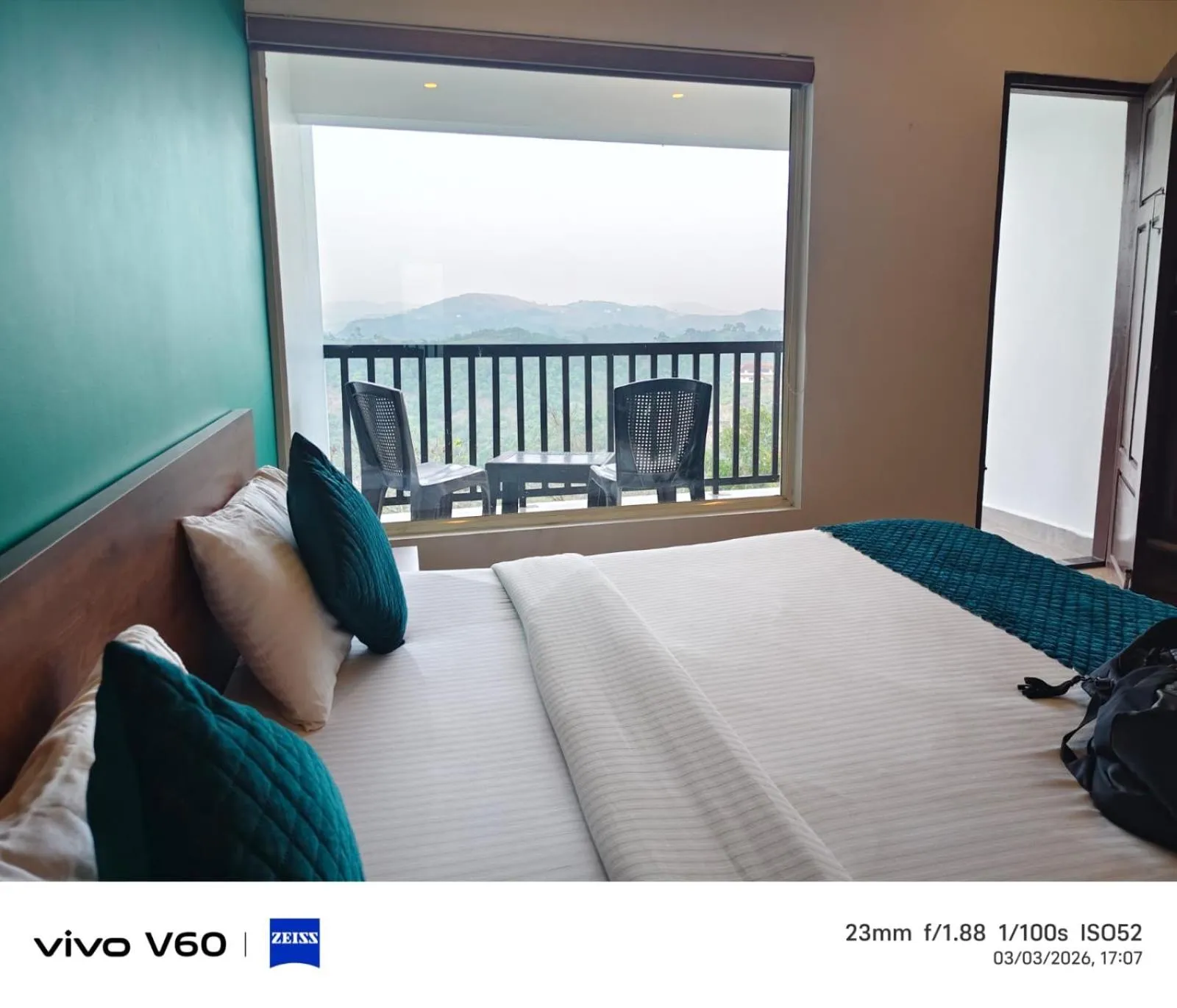 View (from property/room), Bed in Vagamon Hill Chimes