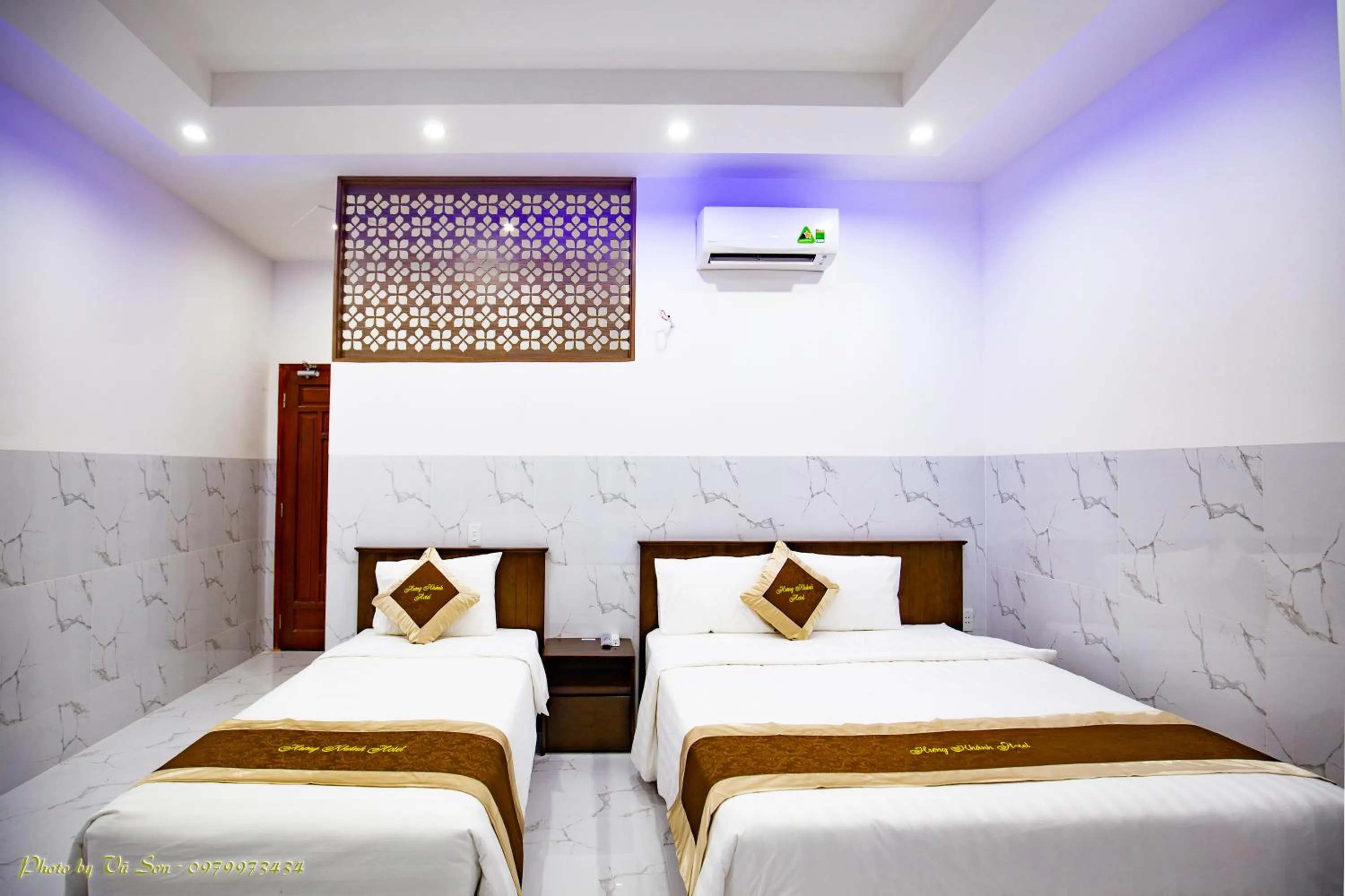 Bed in Hưng Khánh Hotel