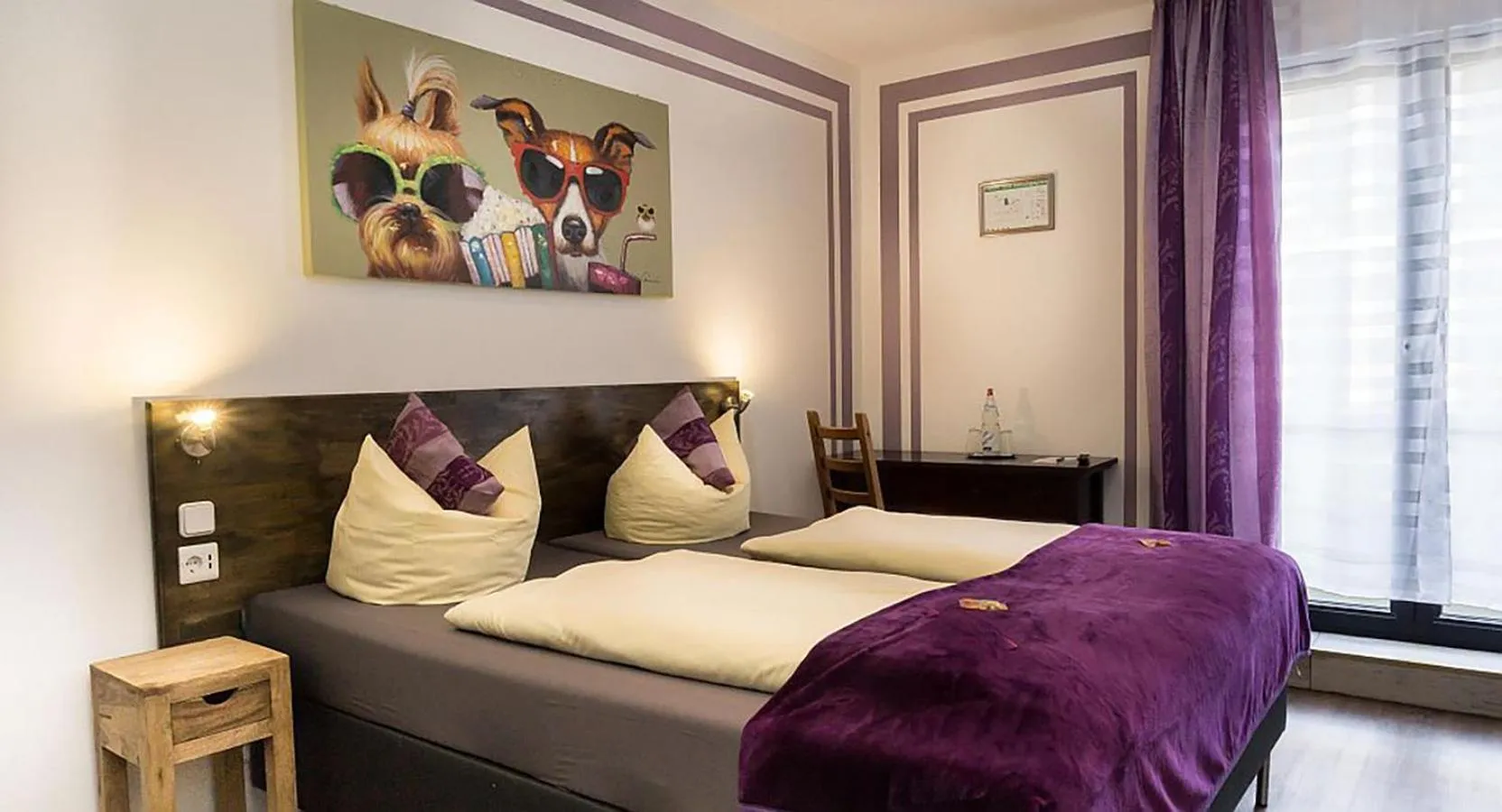 Photo of the whole room, Bed in Hotel Skada City Cölln