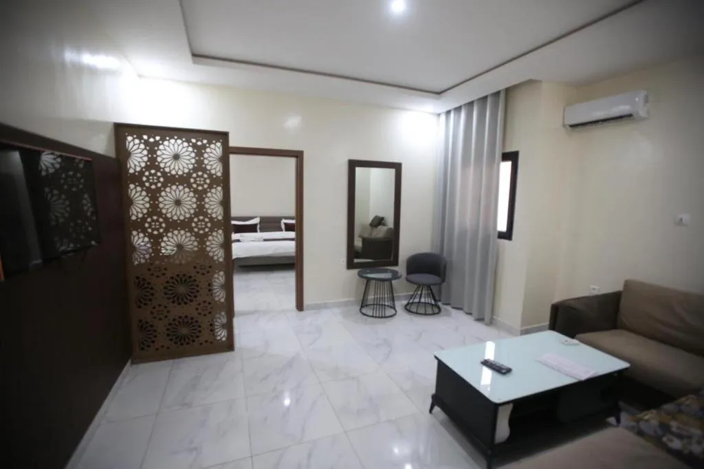 Photo of the whole room, Bed in Urban Hotel Nouakchott