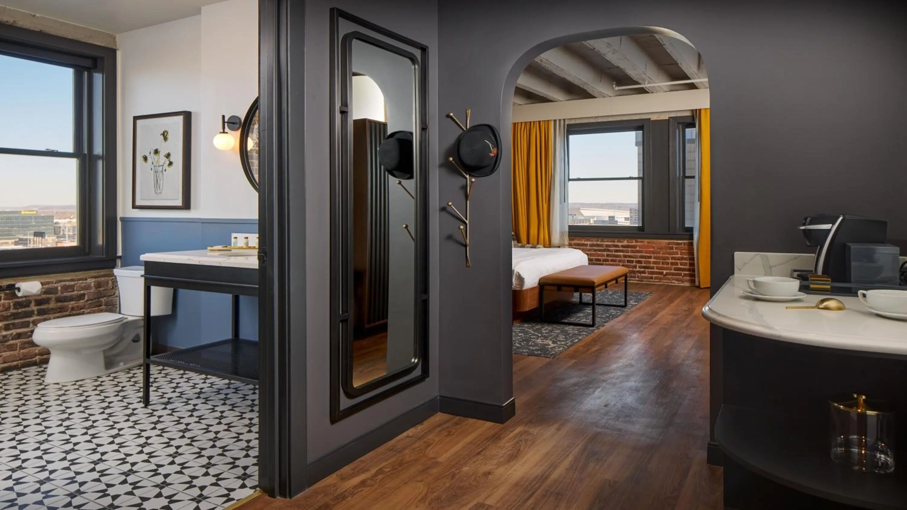 Bed in Hotel Indigo - Omaha Downtown by IHG