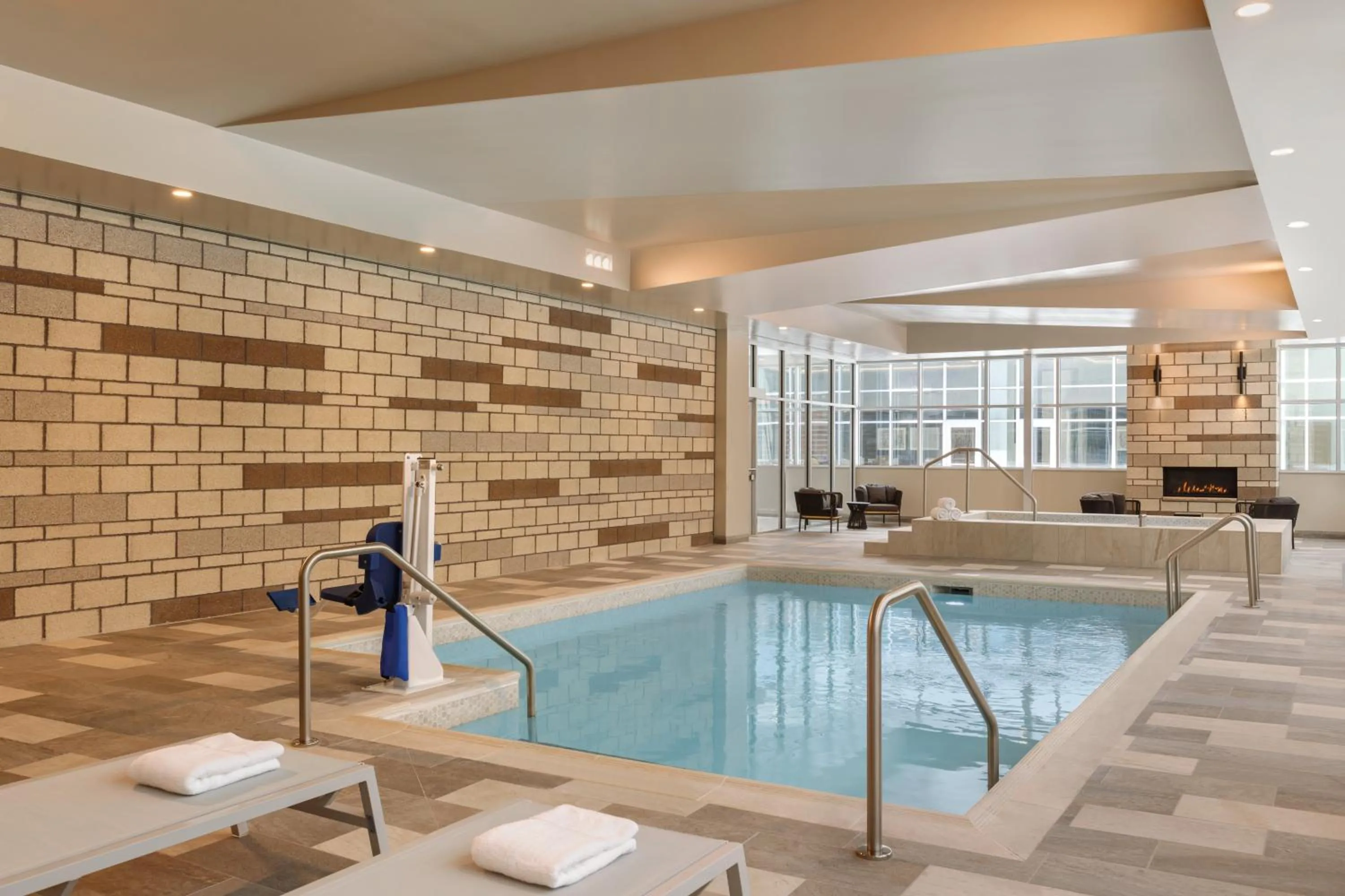 Swimming pool in Staybridge Suites Rochester - Mayo Clinic Area by IHG