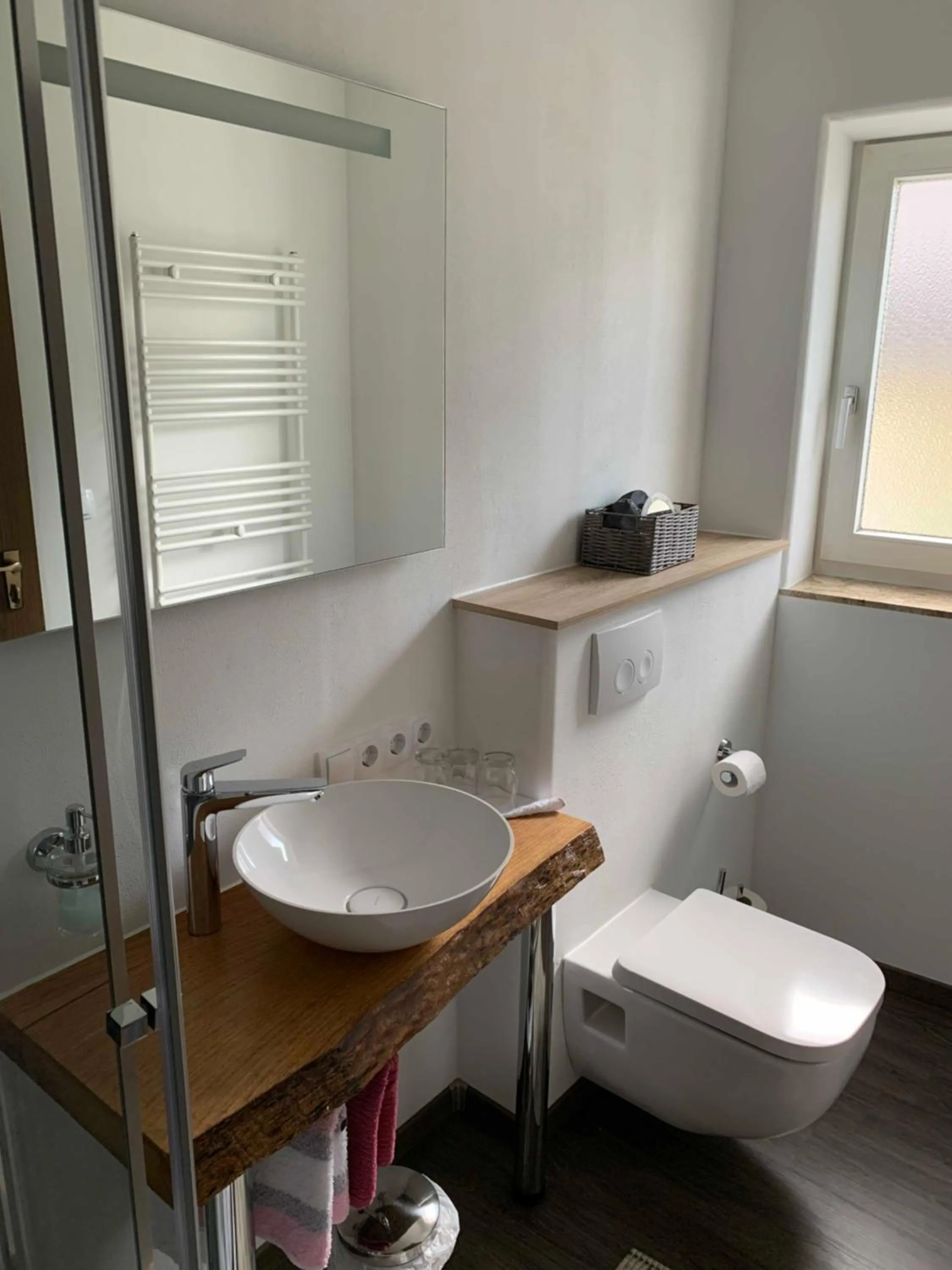 Bathroom in Gasthof zum Waldstein