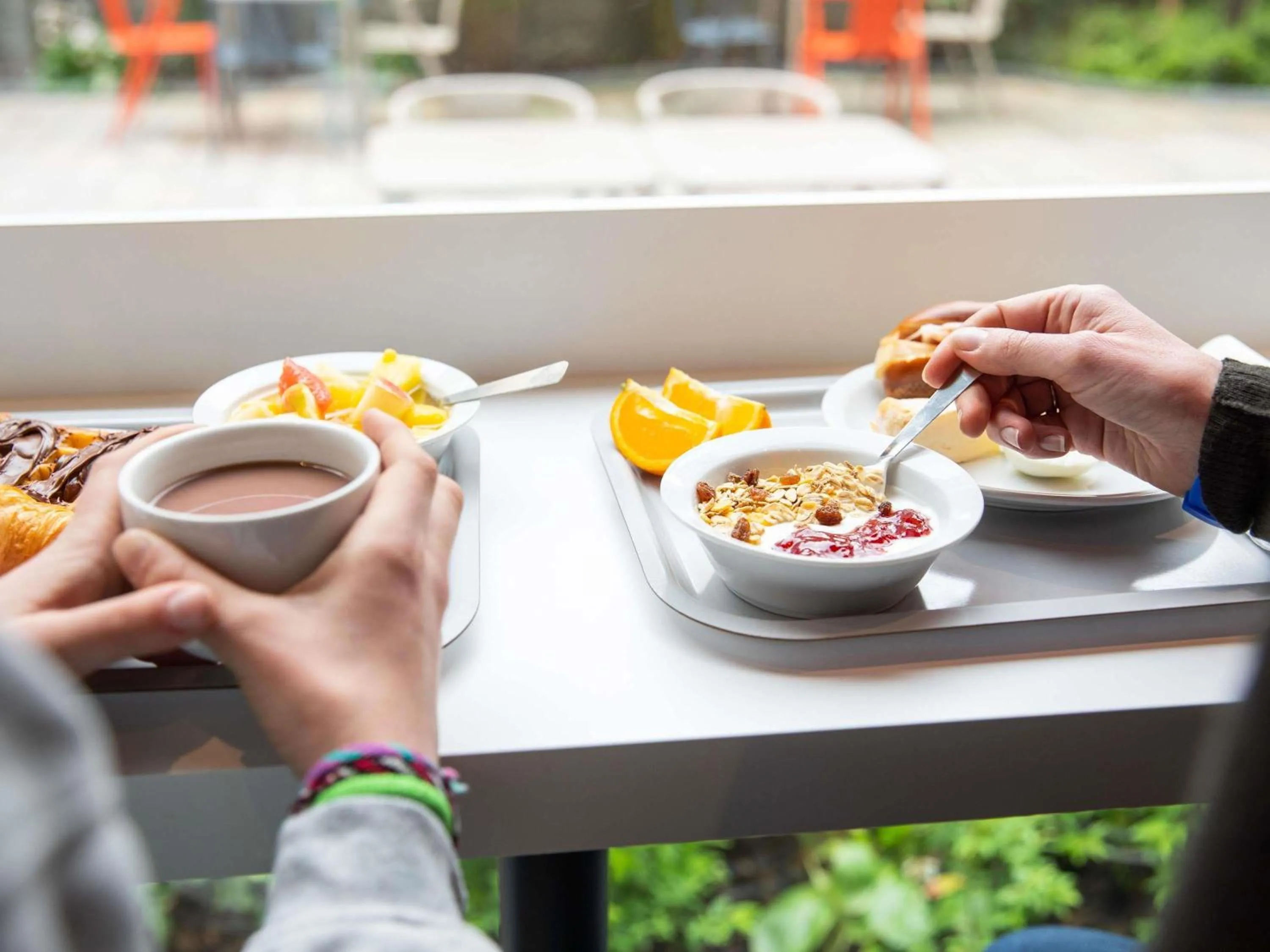 Breakfast in Ibis Budget Strasbourg Centre Republique