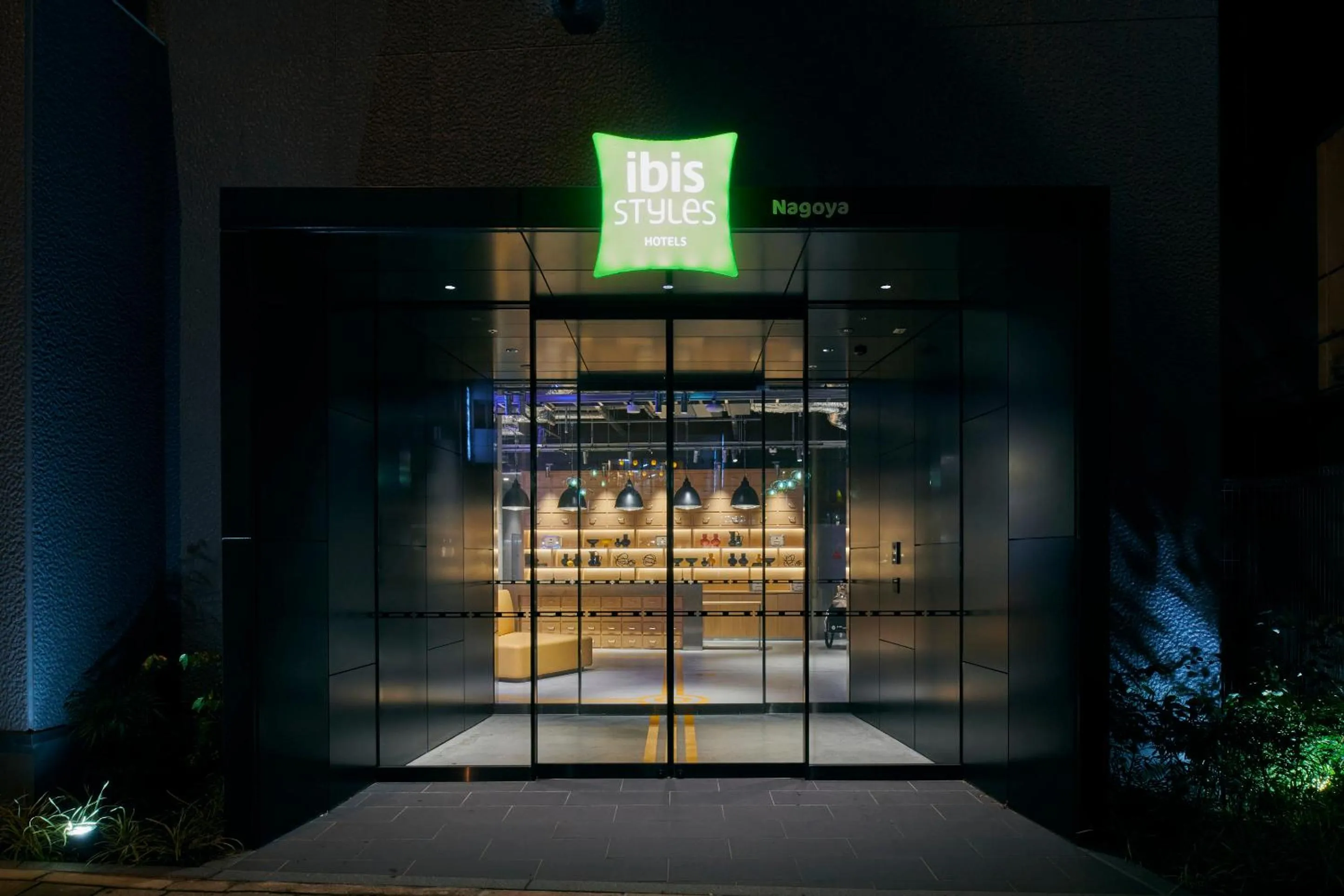 Facade/entrance in ibis Styles Nagoya