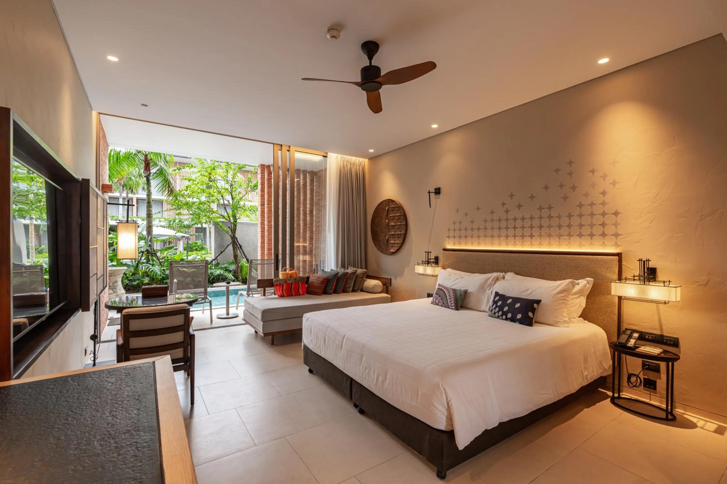 Photo of the whole room, Bed in Pullman Khao Lak Resort
