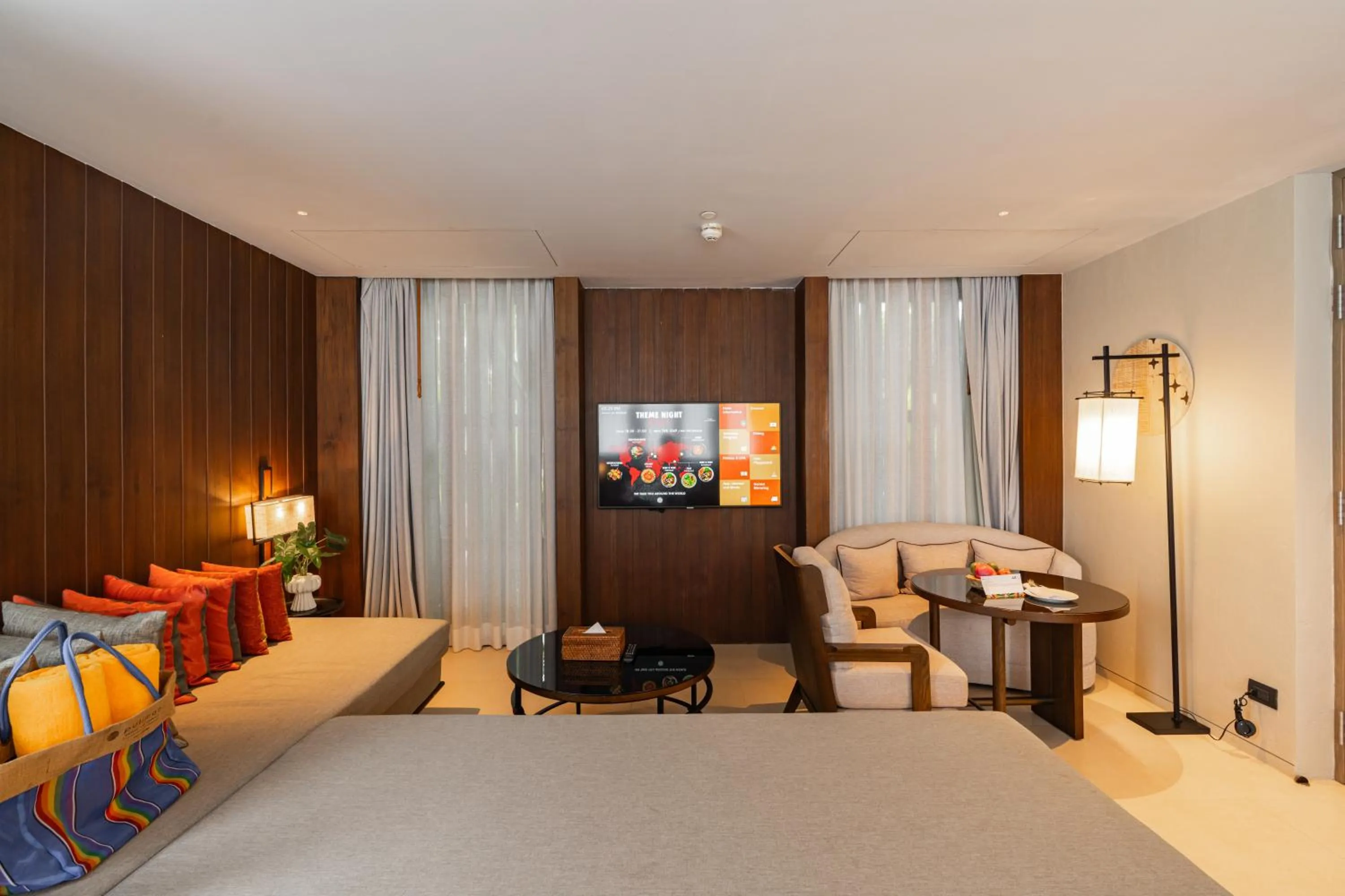 Seating area, Bed in Pullman Khao Lak Resort