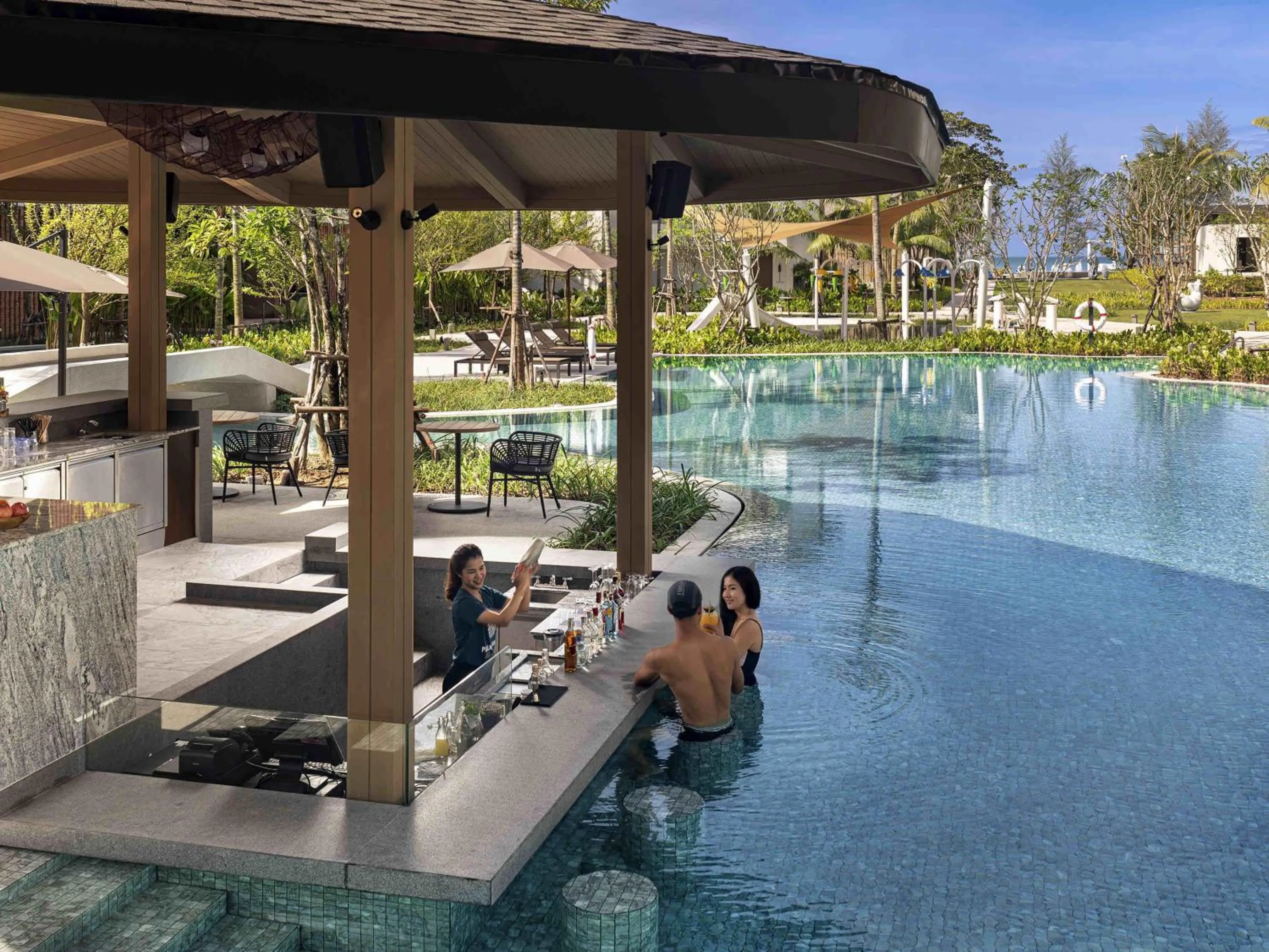Lounge or bar in Pullman Khao Lak Resort