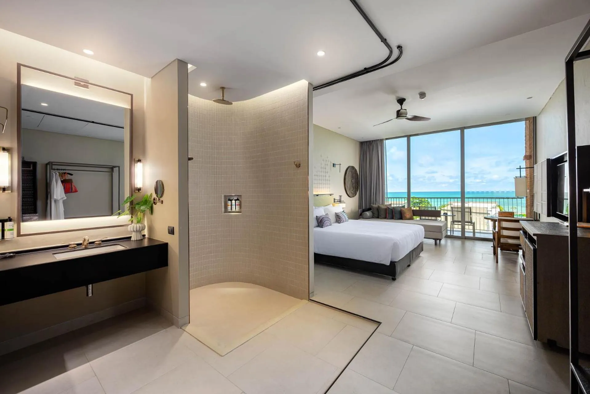 Bed in Pullman Khao Lak Resort