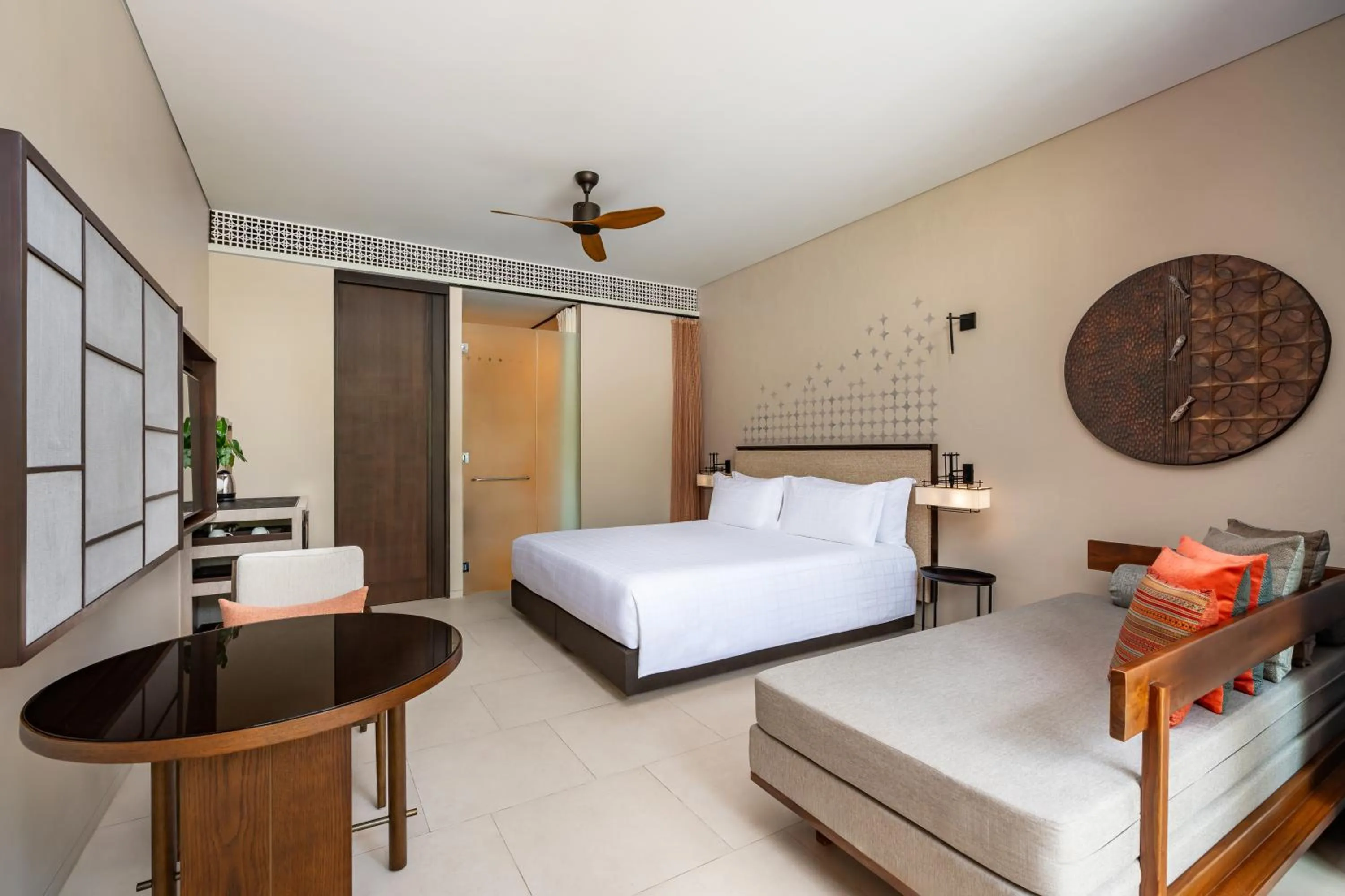 Bed in Pullman Khao Lak Resort